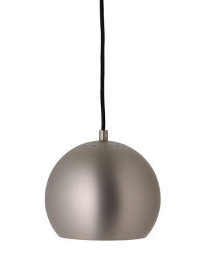 Ball Pendel Ø18 Matt Børstet Satin billede 1