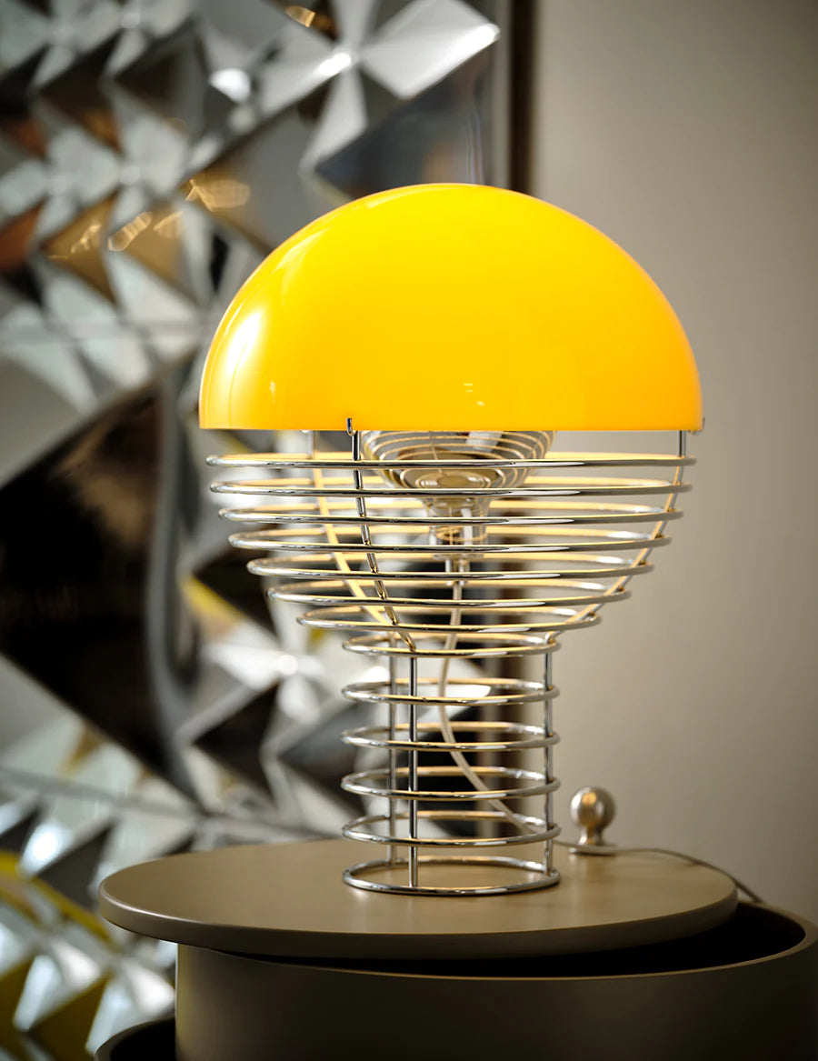 VP Wire Bordlampe ø30, gul billede 2
