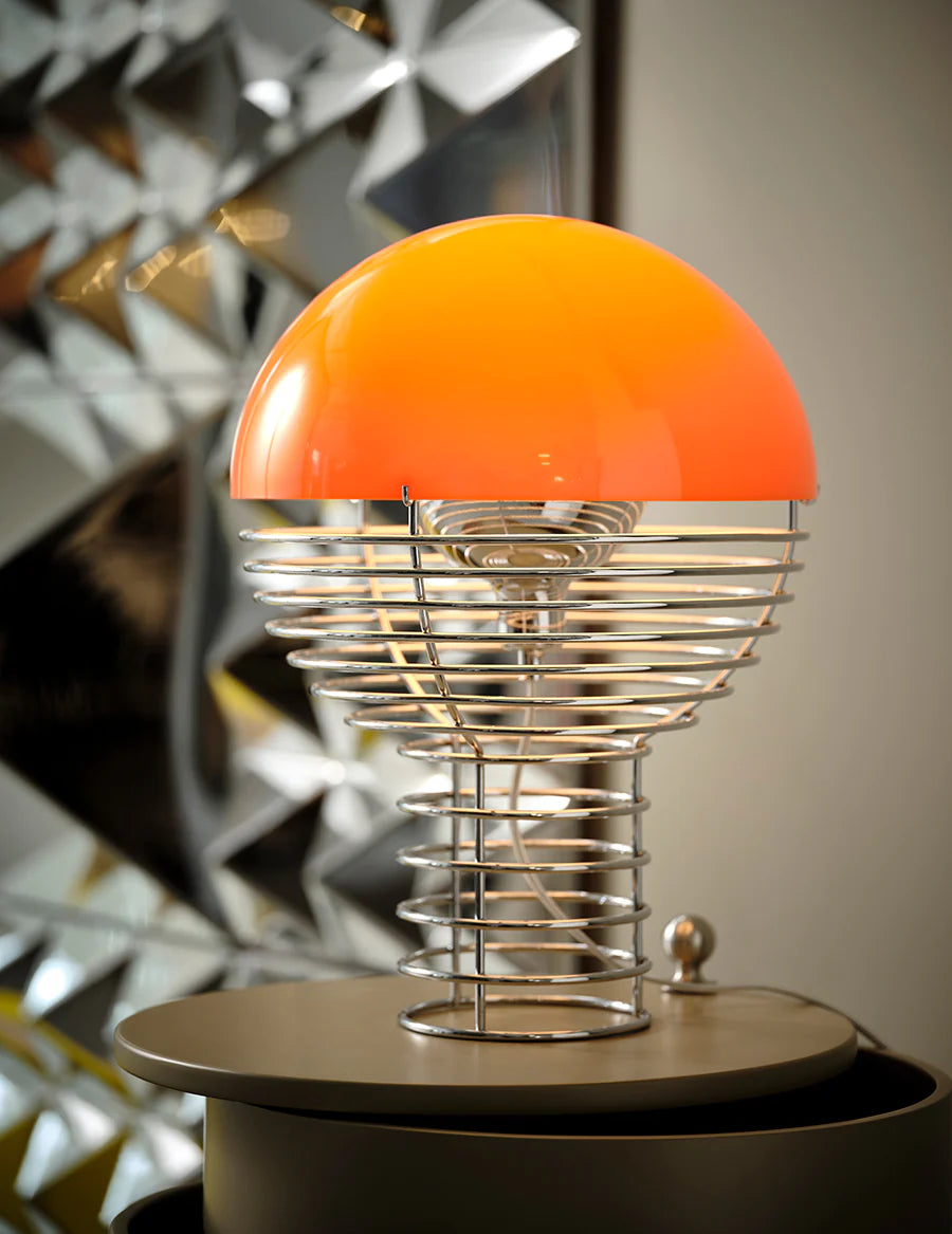 VP Wire Bordlampe ø30, orange billede 2