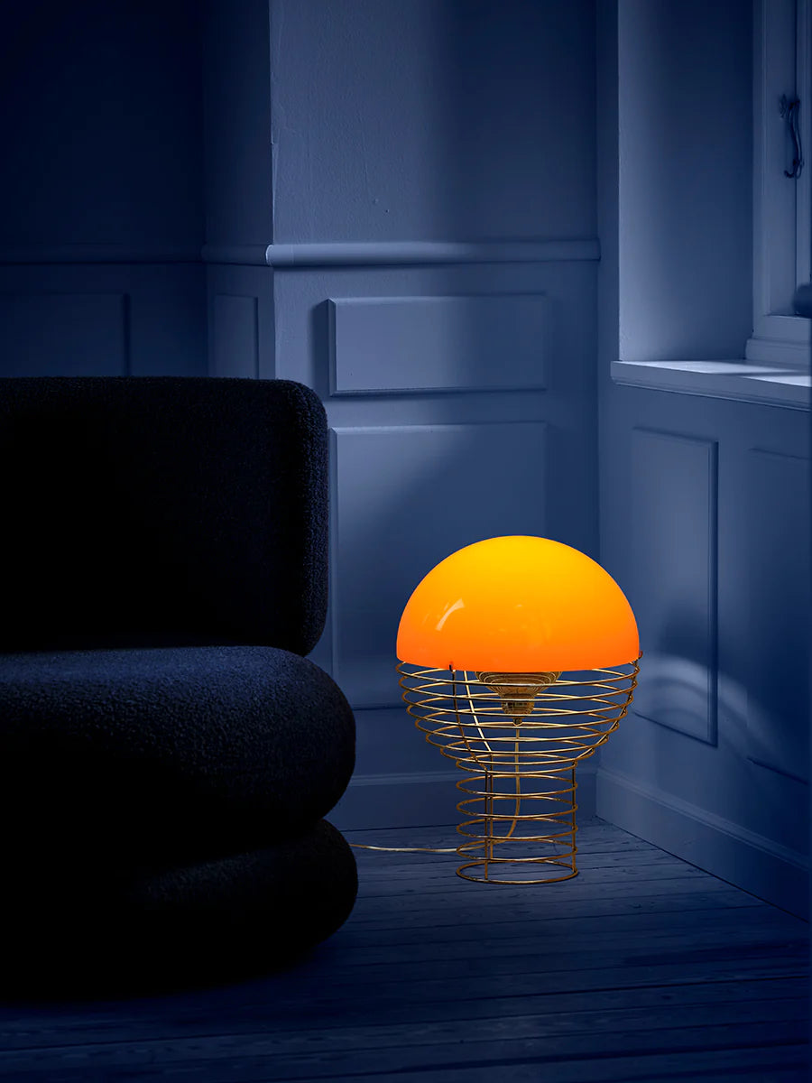 VP Wire Bordlampe ø40, orange billede 2
