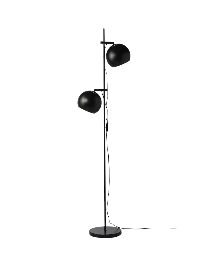 Ball Double matsort gulvlampe billede 1