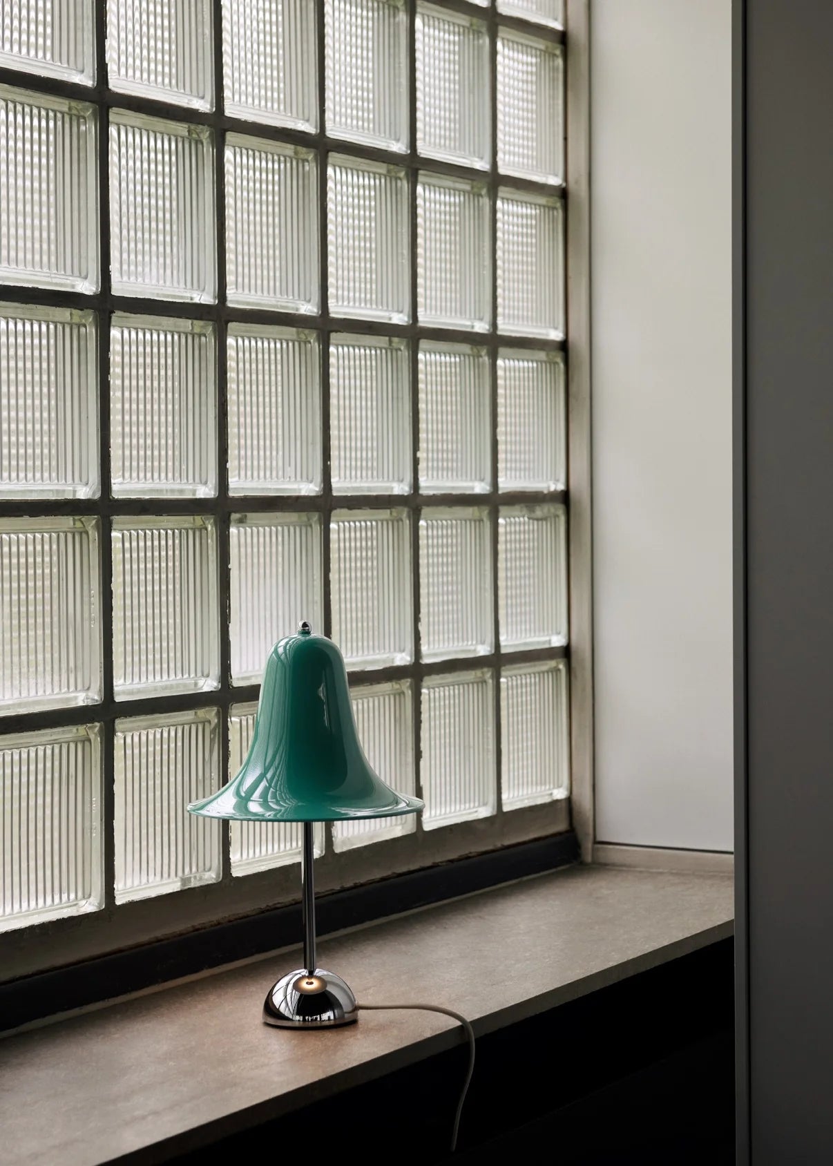Verpan Pantop bordlampe Ø23 lys turkis billede 2