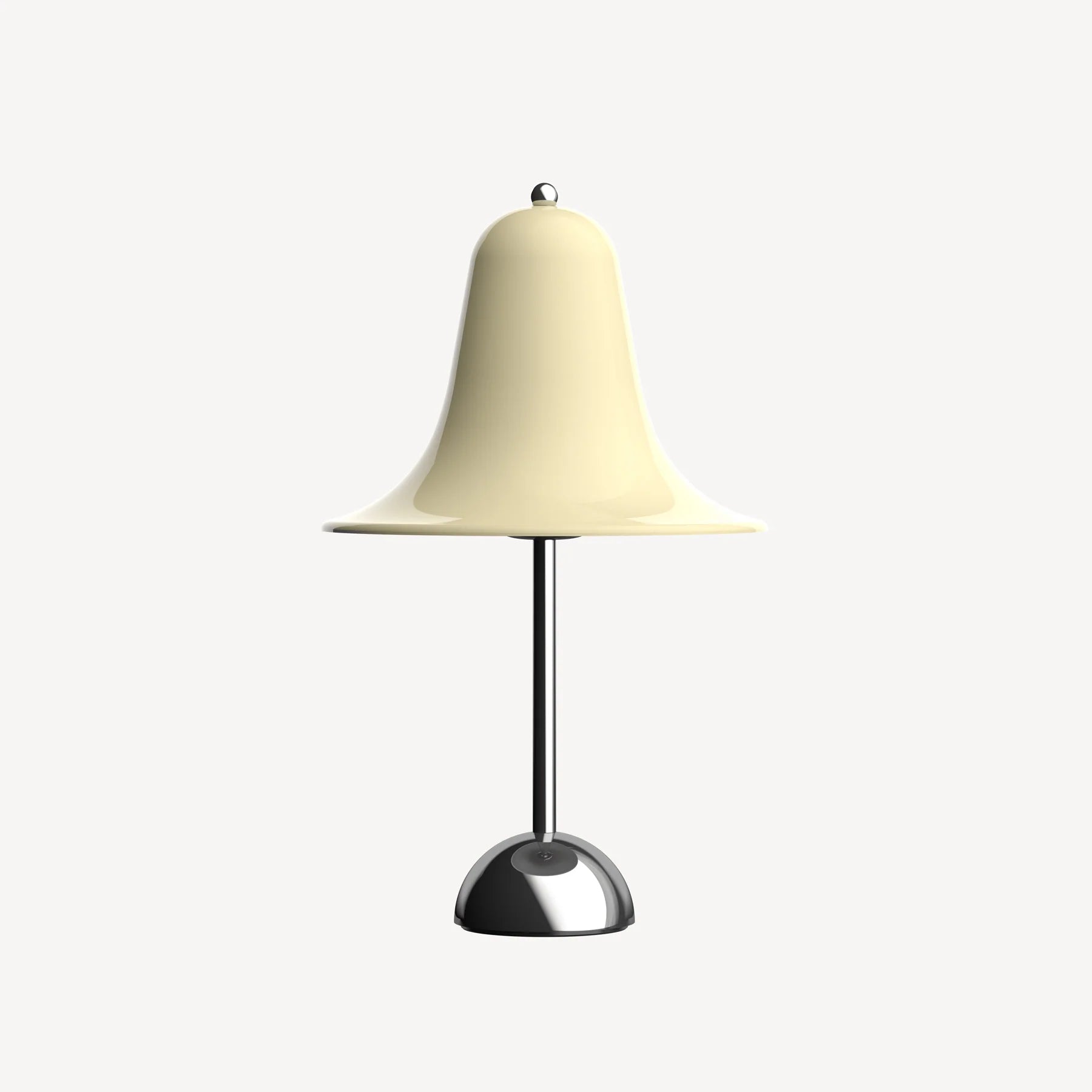 Pantop bordlampe Ø23 cremehvid billede 1
