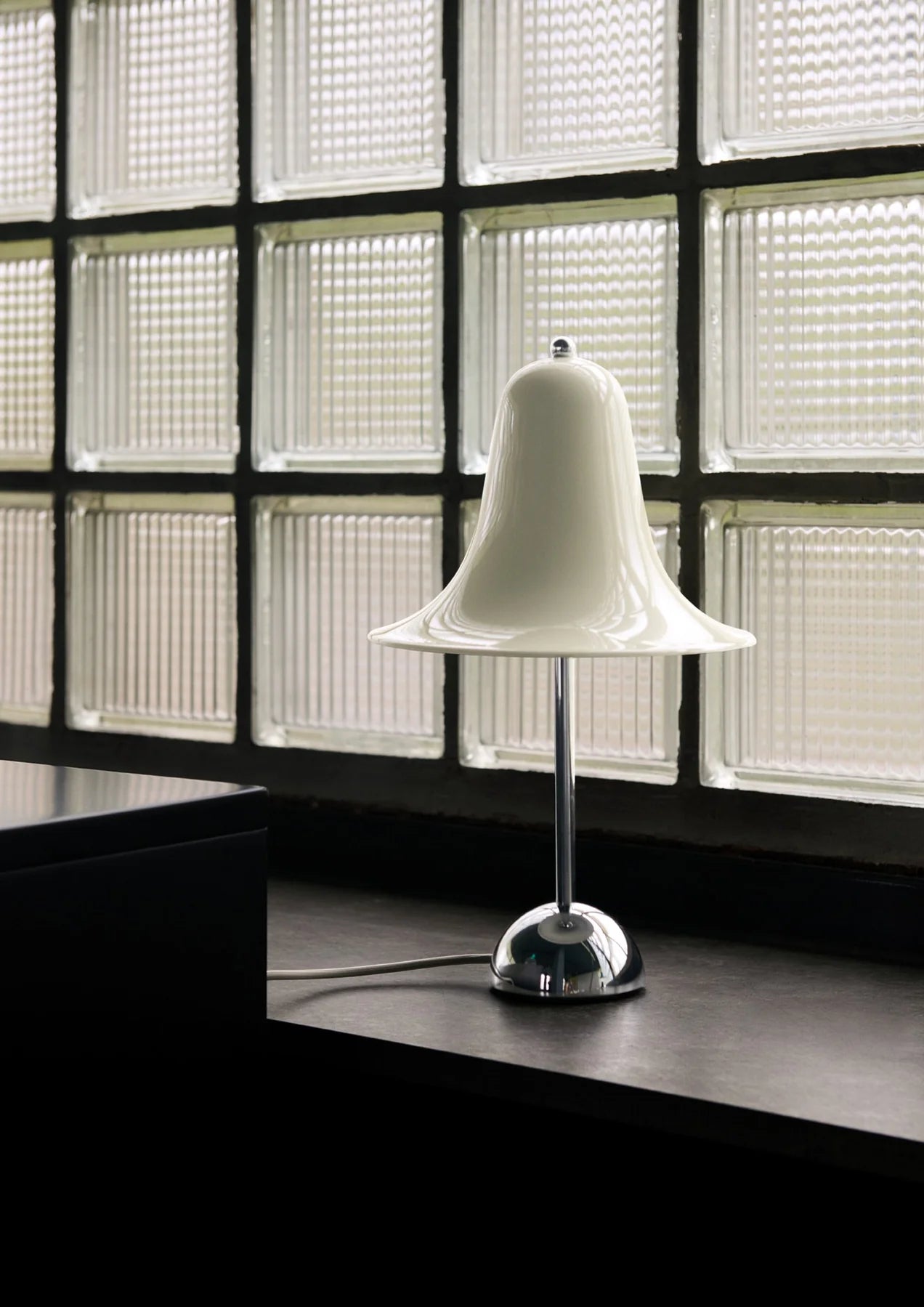Pantop bordlampe Ø23 cremehvid billede 2