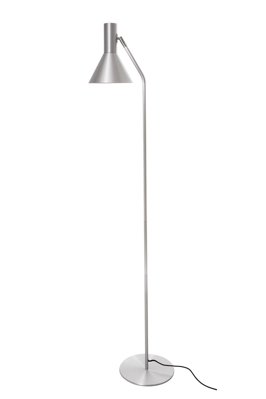 Lyss Gulvlampe Brushed Aluminium billede 1