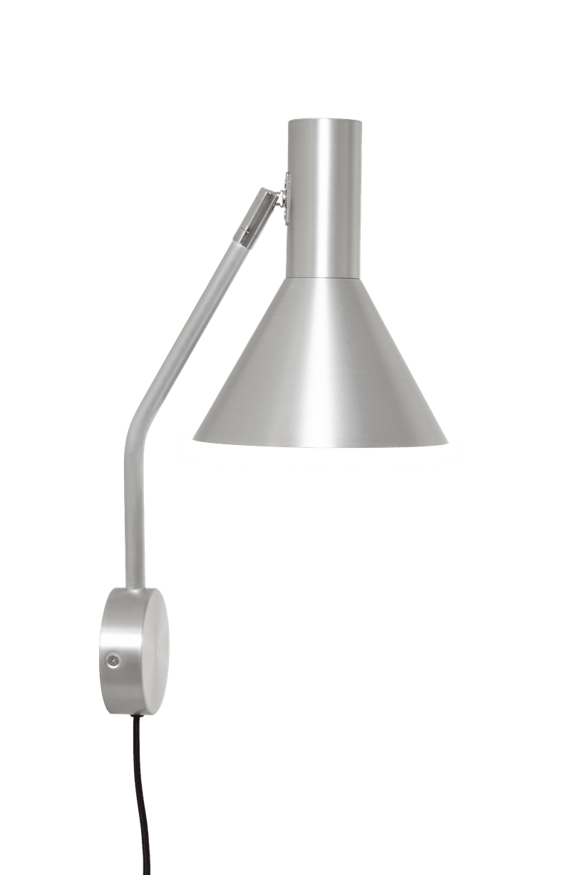 Lyss Væglampe Brushed Aluminium billede 1