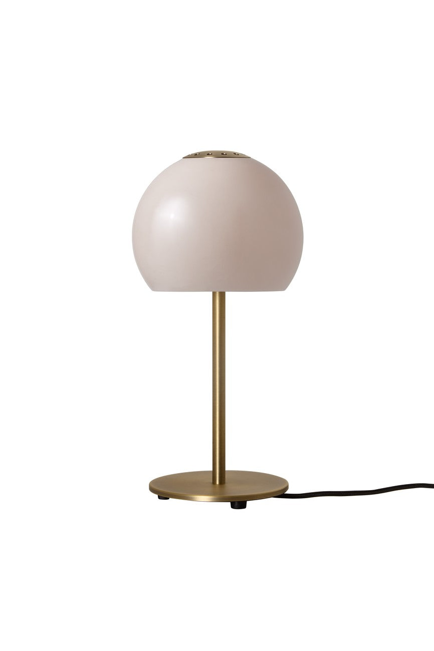 Ball Glass Bordlampe Ø18 Sandgrå billede 1