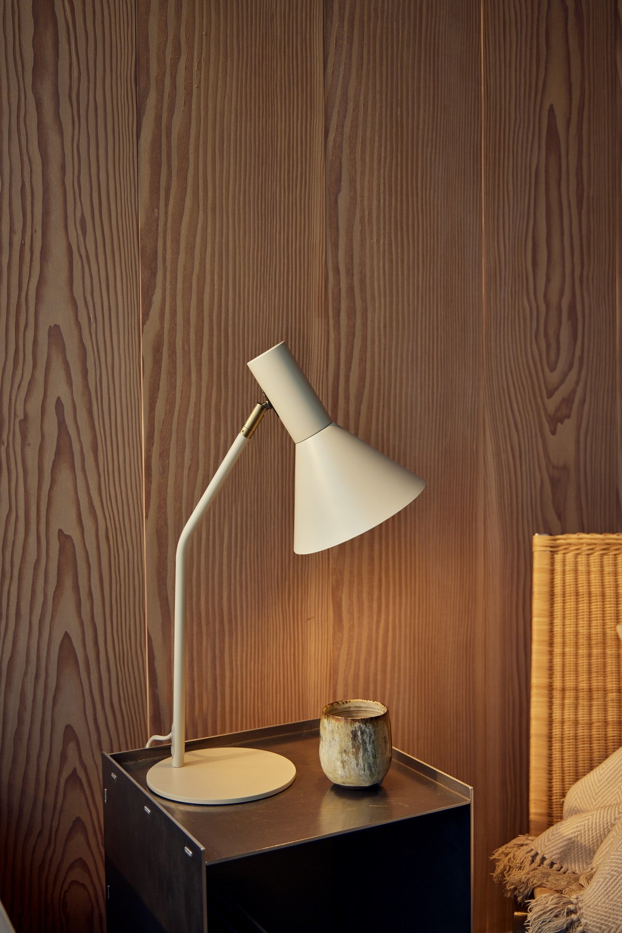 Lyss Bordlampe Vanilje billede 2