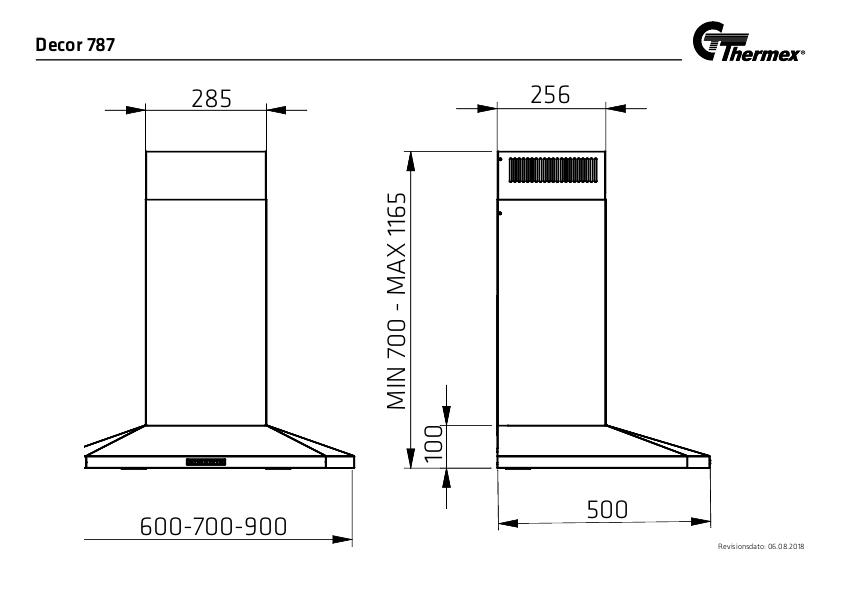 Thermex Decor 787 VH 70 billede 2