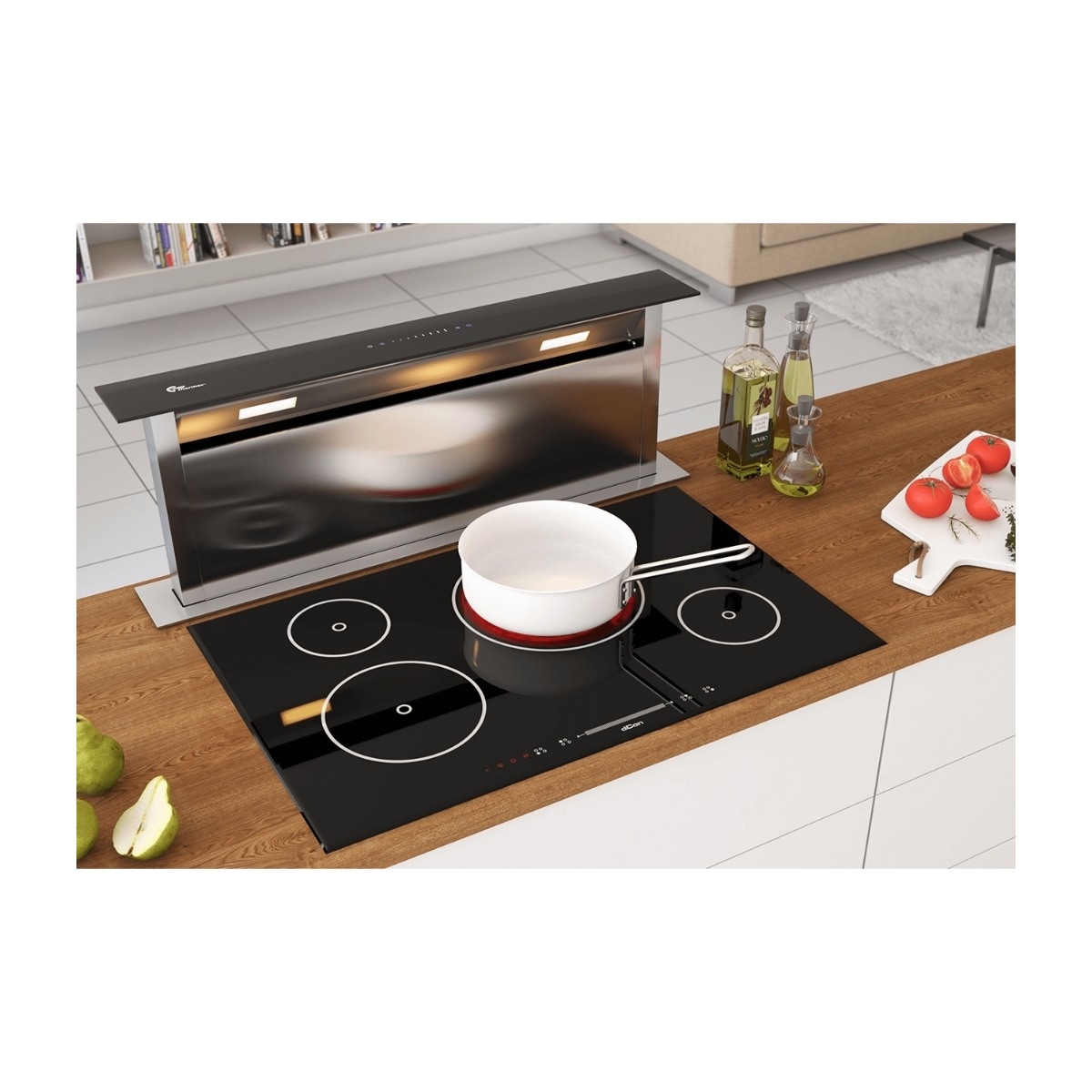Thermex 525.21.1062.2 Trent  - Integrata bord 580 mm Bordintegreret emhætte