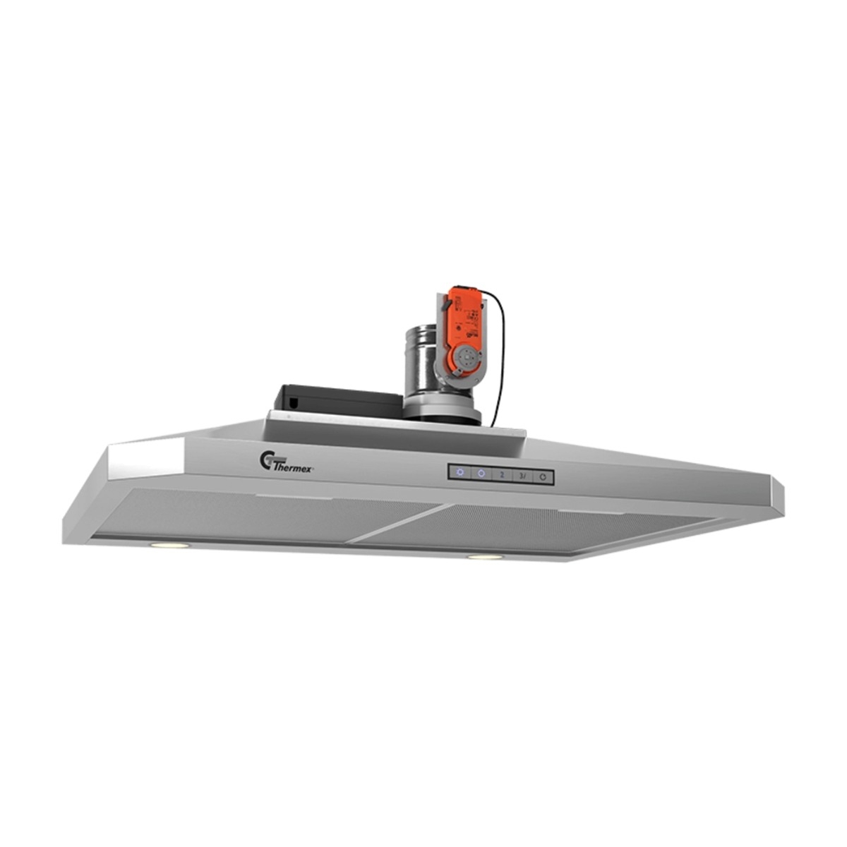 Thermex Decor 787 CVV emhætte, 60 cm stål billede 3