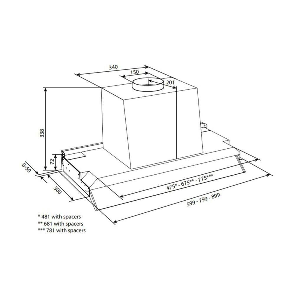 Thermex Integro 80 cm billede 2