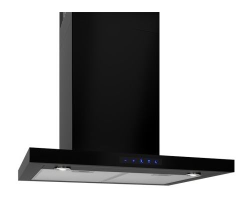 Thermex 527.23.3062.2 Væghængt emhætte Harwich II - 60 cm, Væg, sort