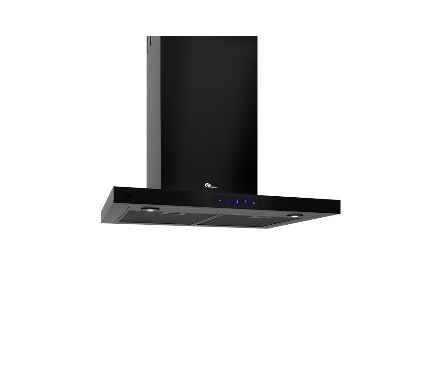 Thermex 527.23.3062.2 Væghængt emhætte Harwich II - 60 cm, Væg, sort