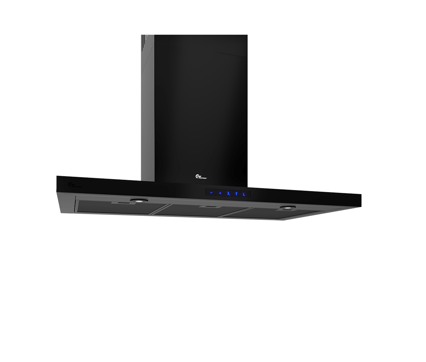 Thermex 527.23.3092.2 Vægmonteret emhætte Harwich II - 90 cm, Væg, Sort