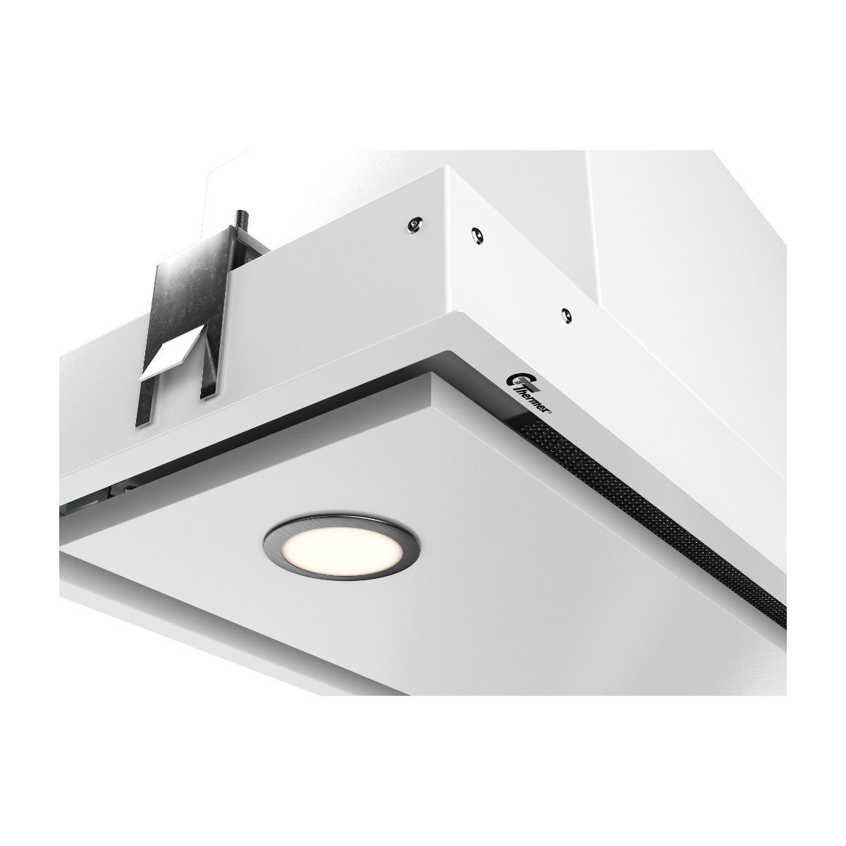 Thermex Design Line 8003 emhætte, 55 cm, hvid billede 8
