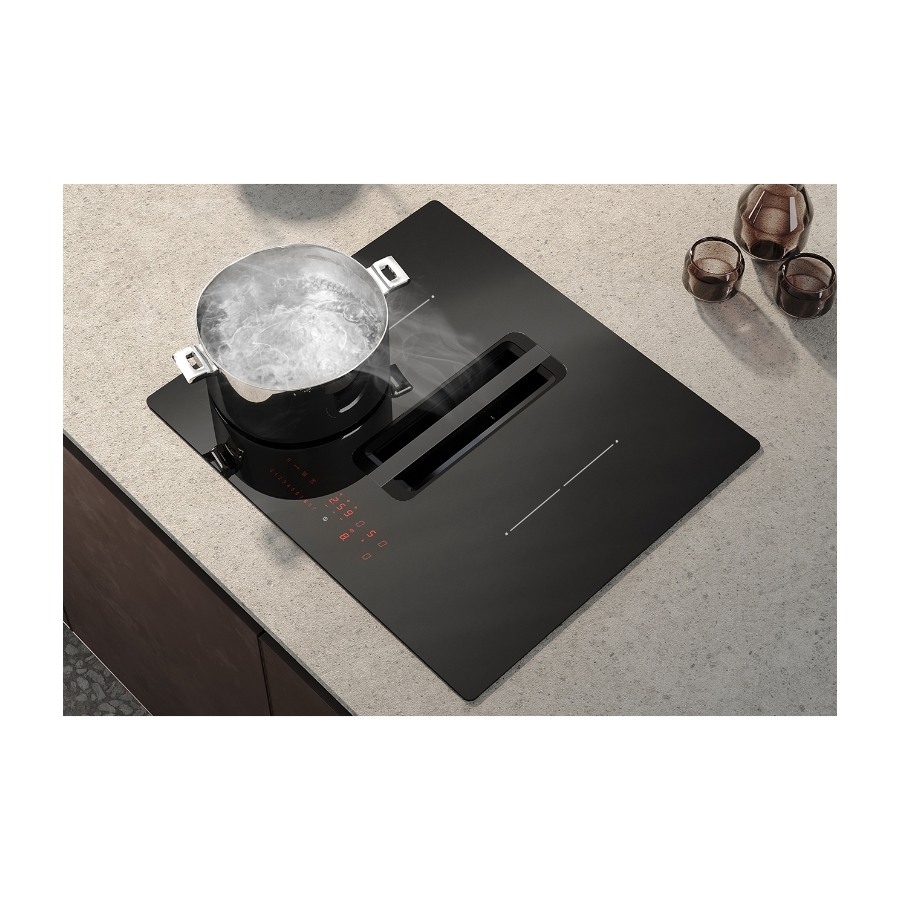 Thermex Design Line Hurricane II induktionskogeplade med integreret emhætte, 60 cm