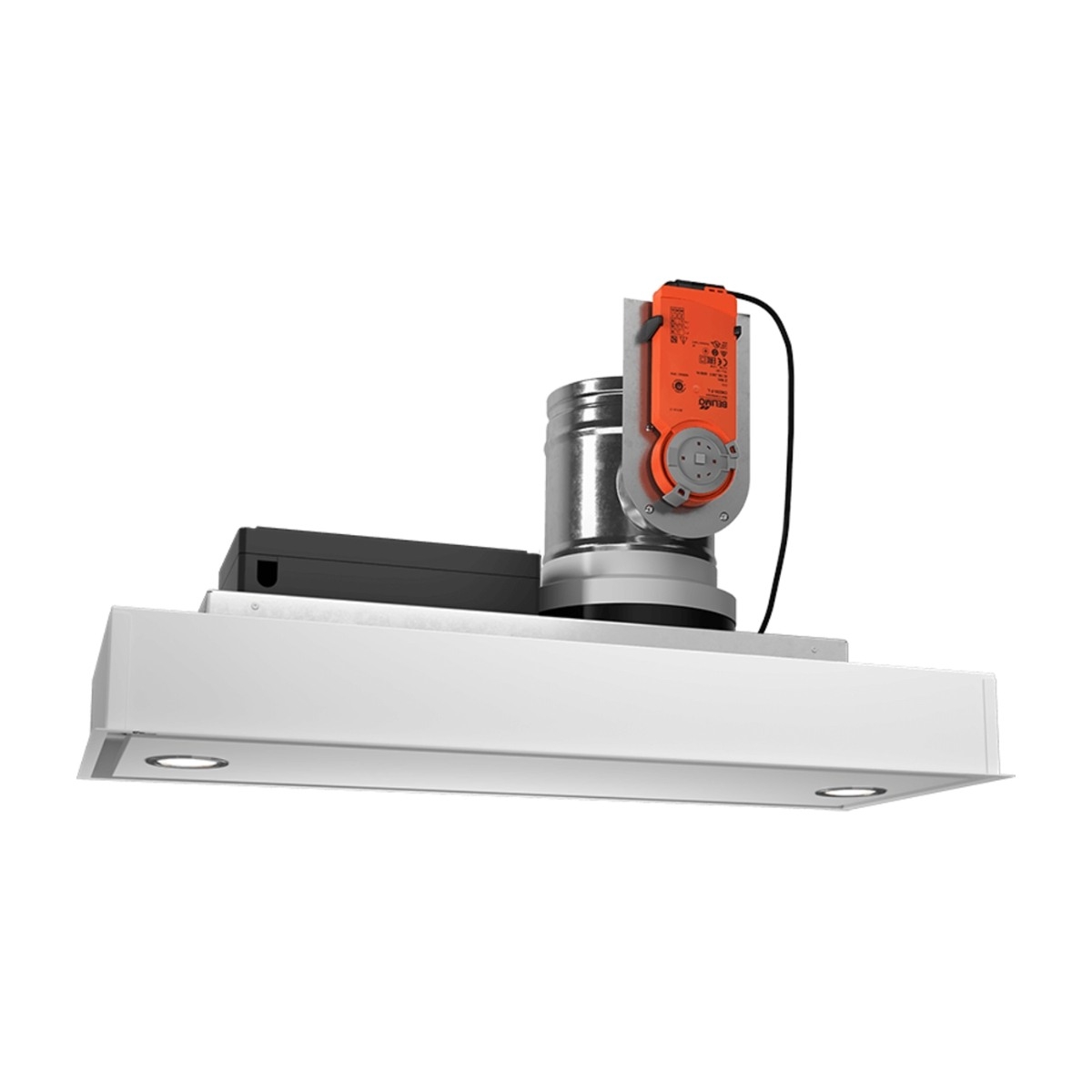 Thermex Design Line Central 8003 Villa emhætte, 80 cm hvid billede 1