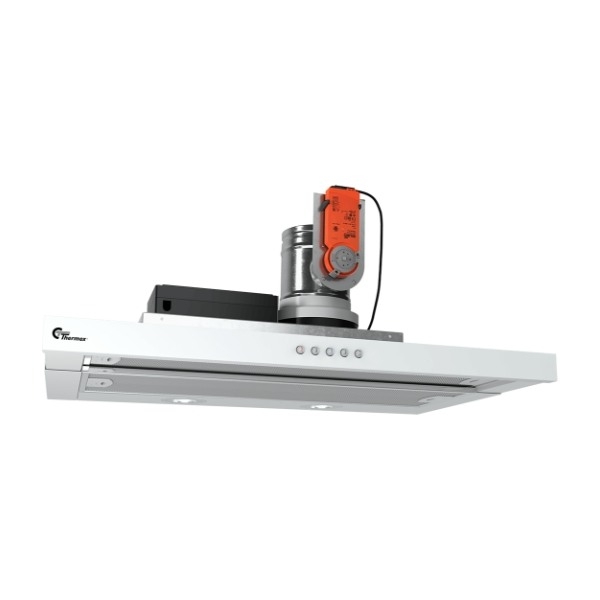 Thermex Design Line Central 8006 Timer emhætte, 60 cm hvid billede 2