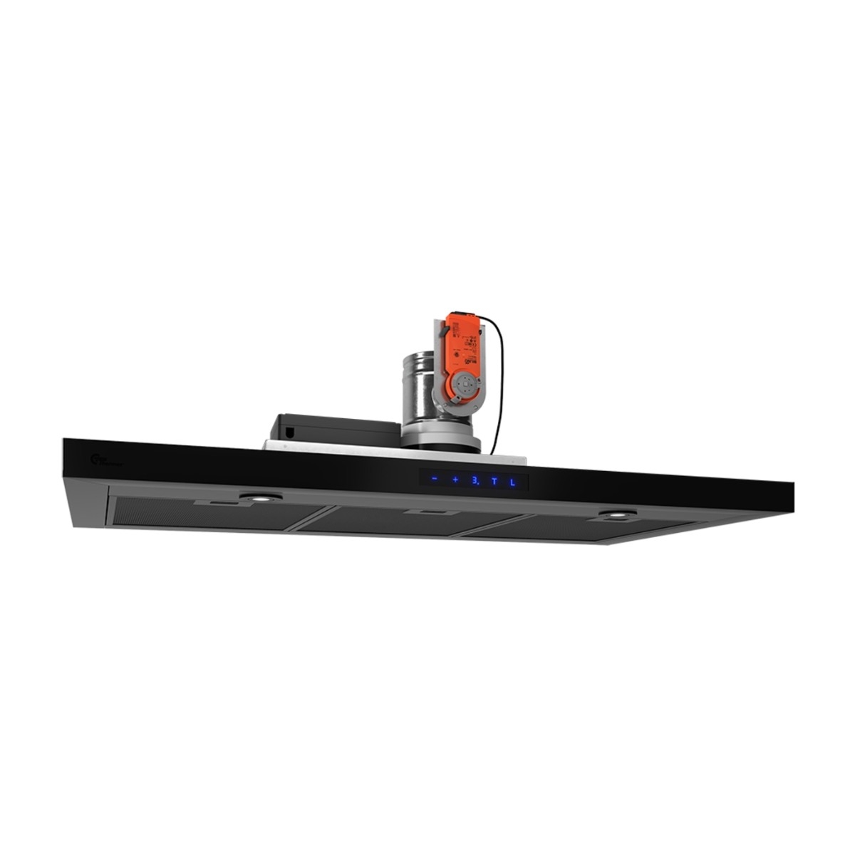 Thermex Design Line Central 8001 Timer emhætte, 90 cm sort billede 4