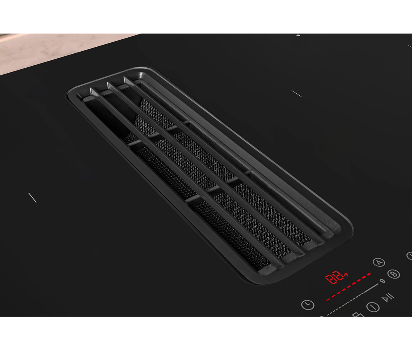 Thermex Nordic 6910 Downdraft Kogeplade Med Indbygget Emhætte