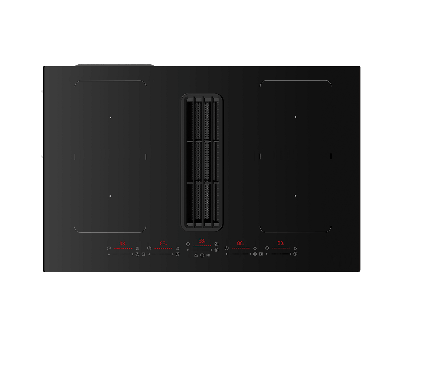 Thermex Nordic 6911 Mat Downdraft Kogeplade Med Indbygget Emhætte