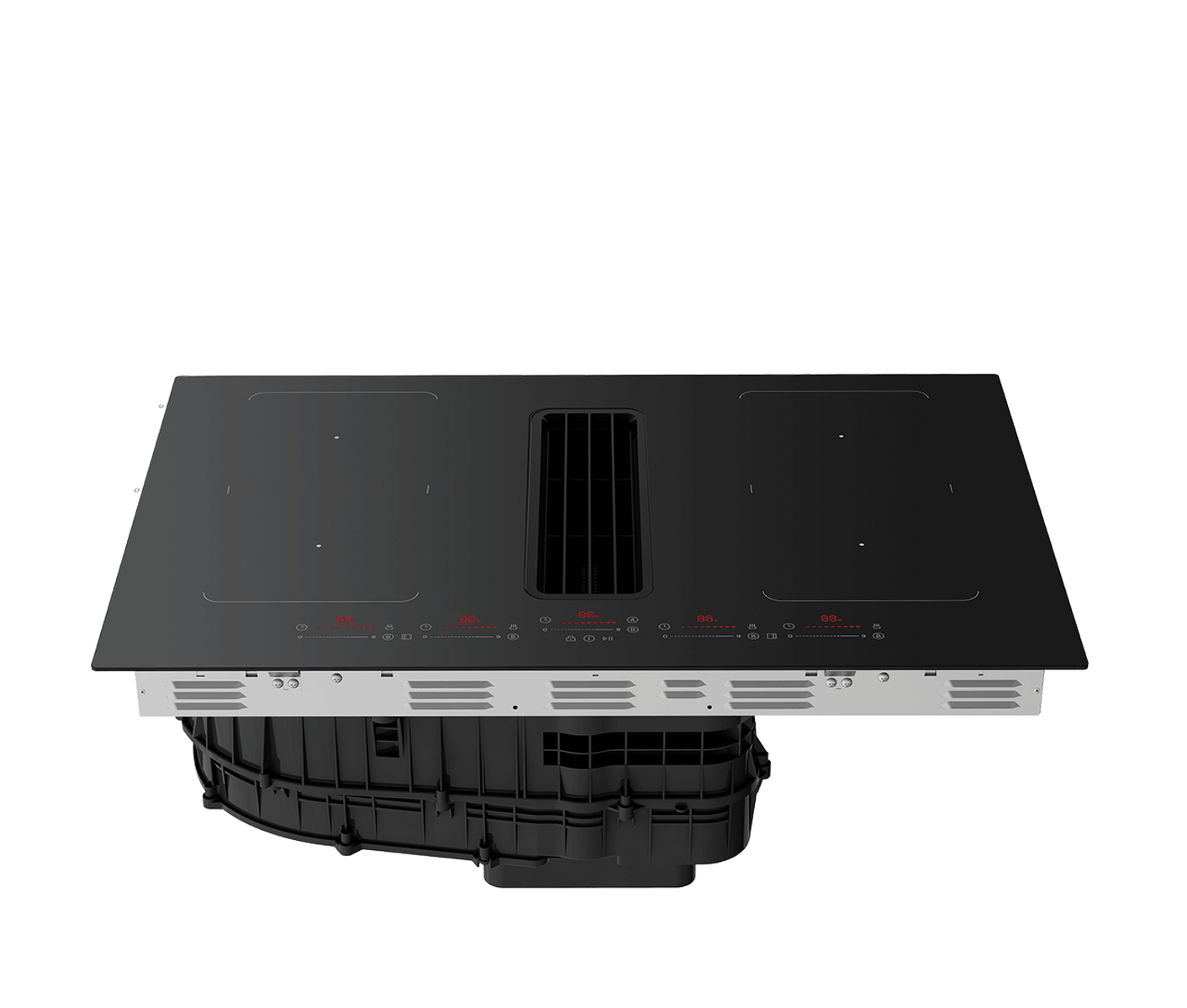 Thermex Nordic 6911 Mat Downdraft Kogeplade Med Indbygget Emhætte