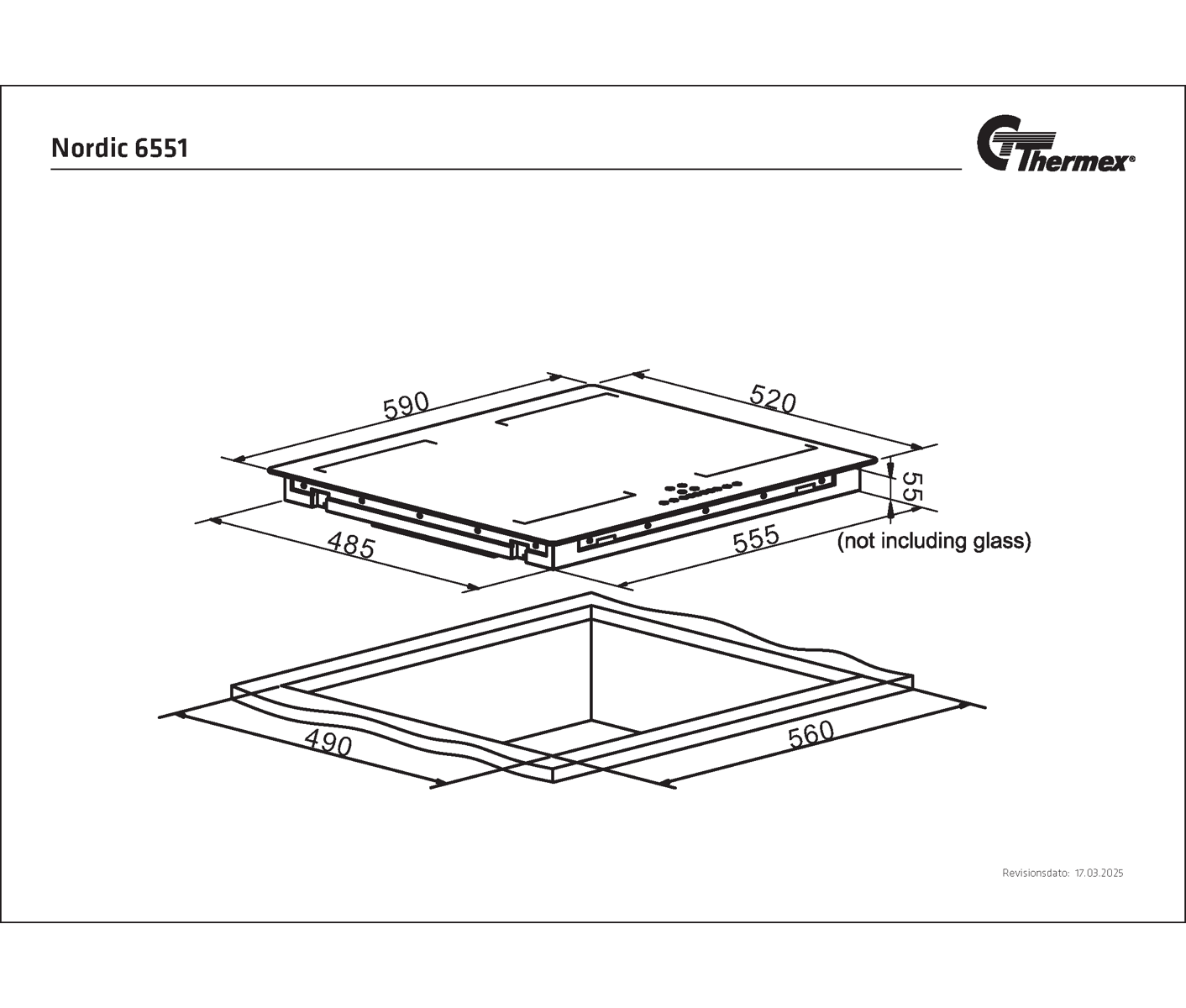 Thermex Nordic 6551 Induktionskogeplade billede 4