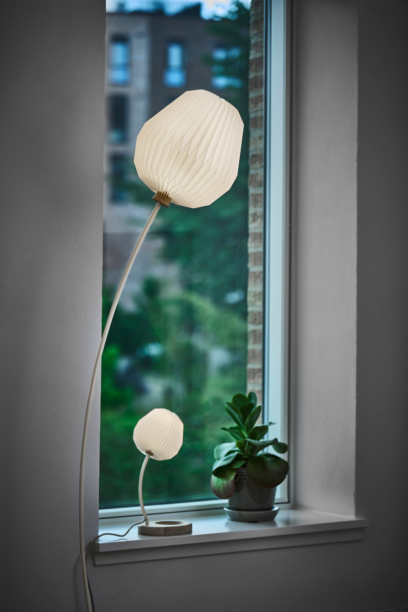Le Klint 330 Bouquet Gulvlampe Cream White billede 4