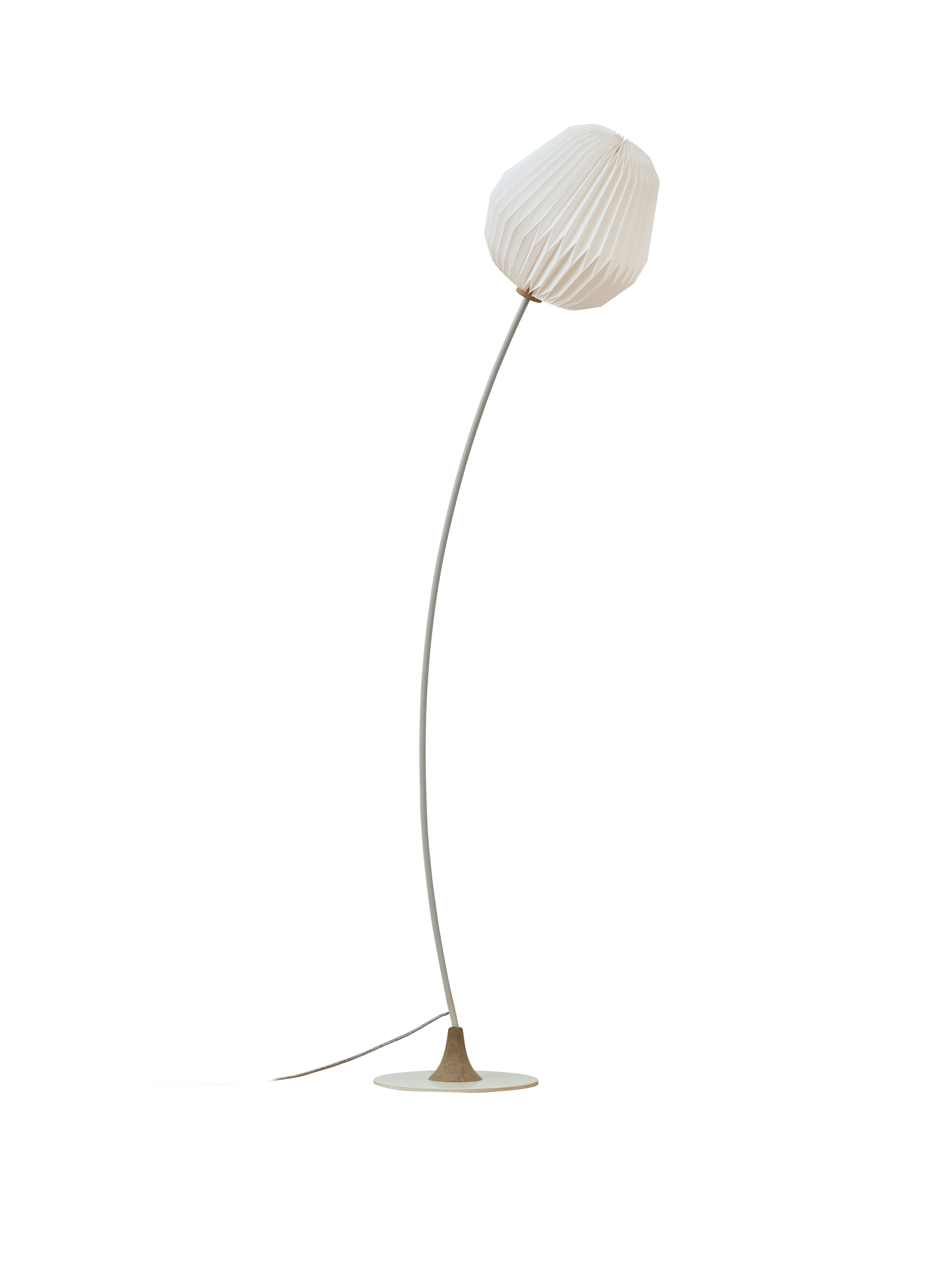 Le Klint 330 Bouquet Gulvlampe Cream White m. papir billede 1