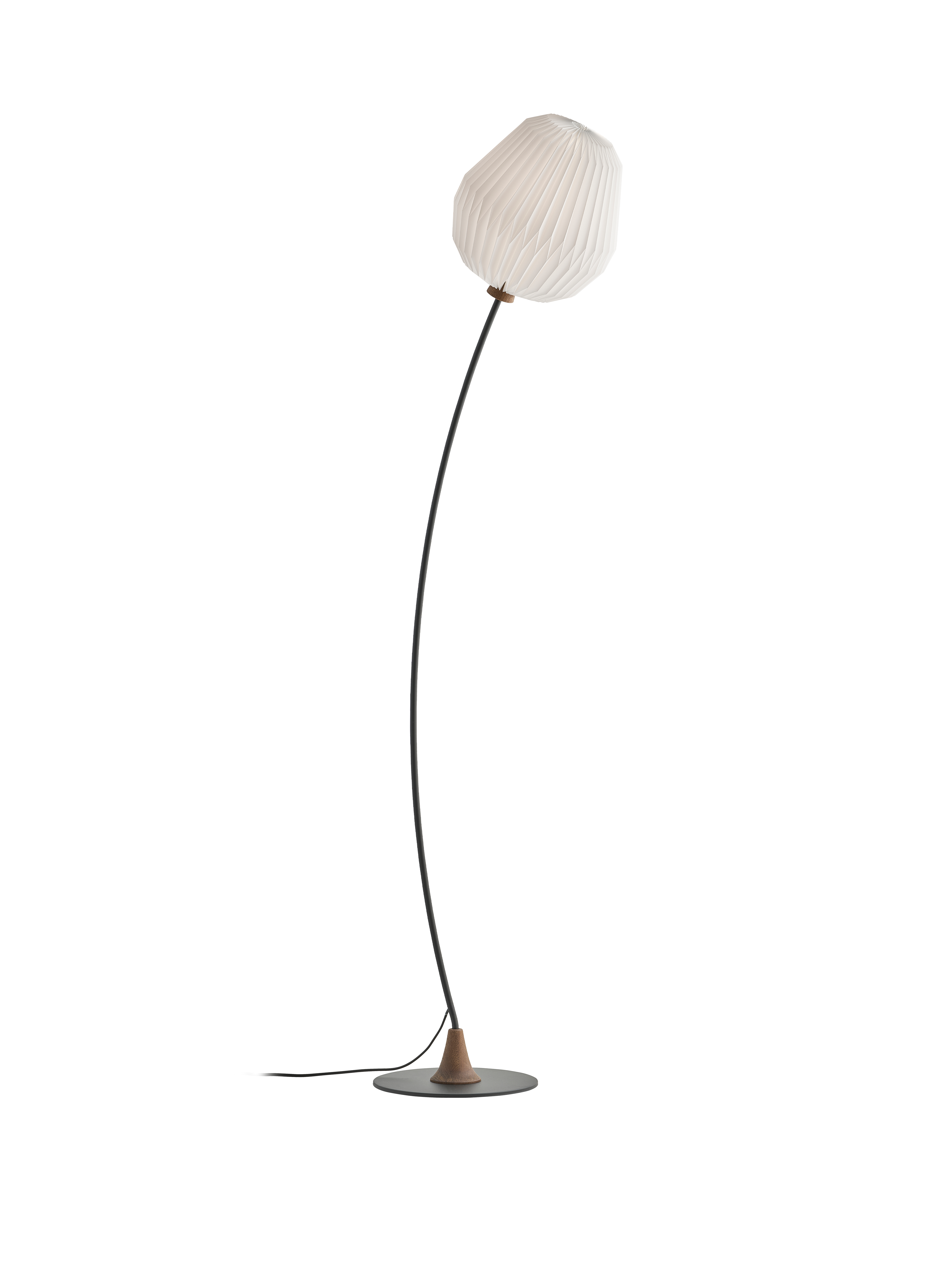 Le Klint 330 Bouquet Gulvlampe Smoked Oak Black billede 2
