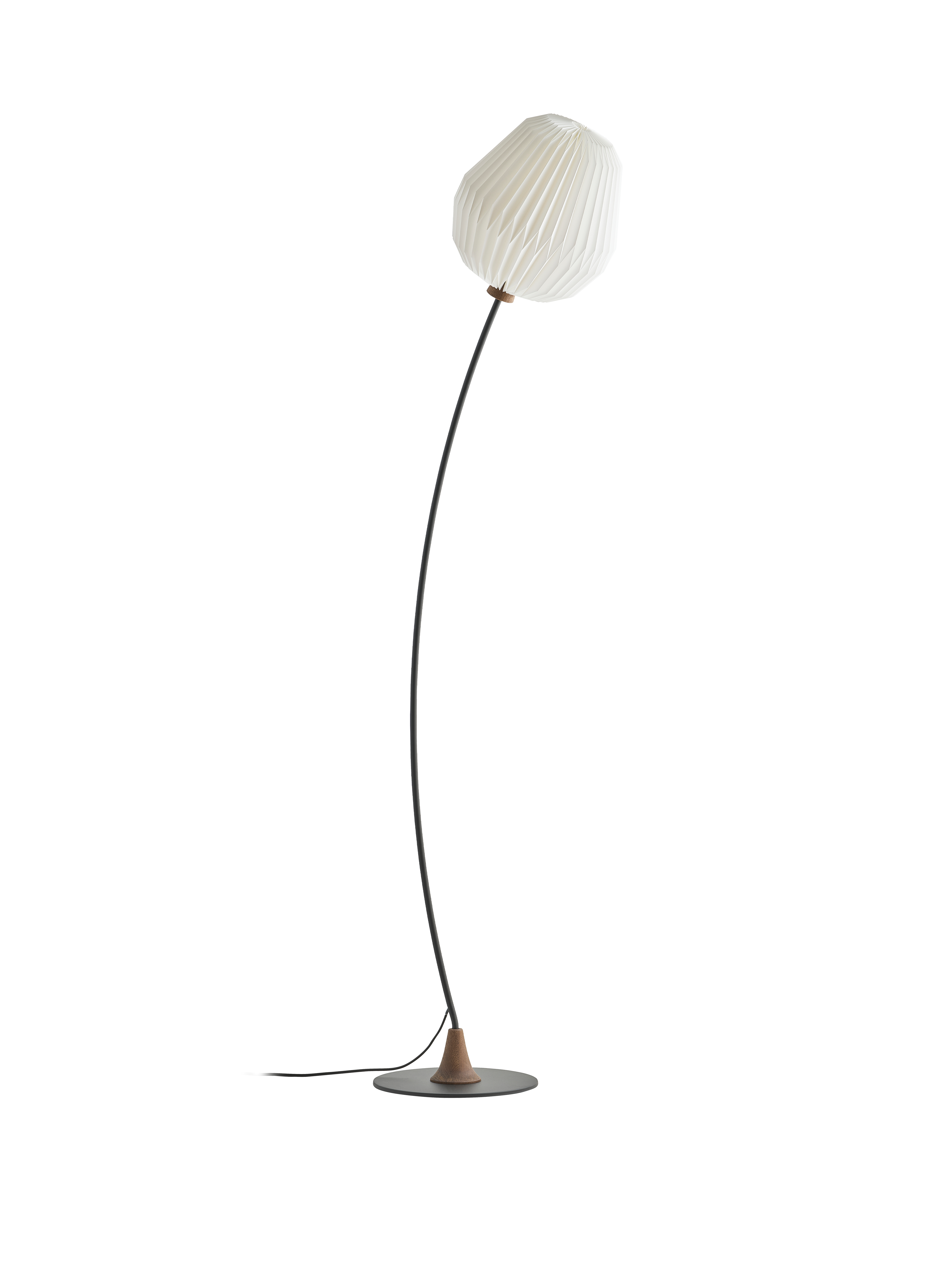 Le Klint 330 Bouquet Gulvlampe Smoked Oak Black billede 1