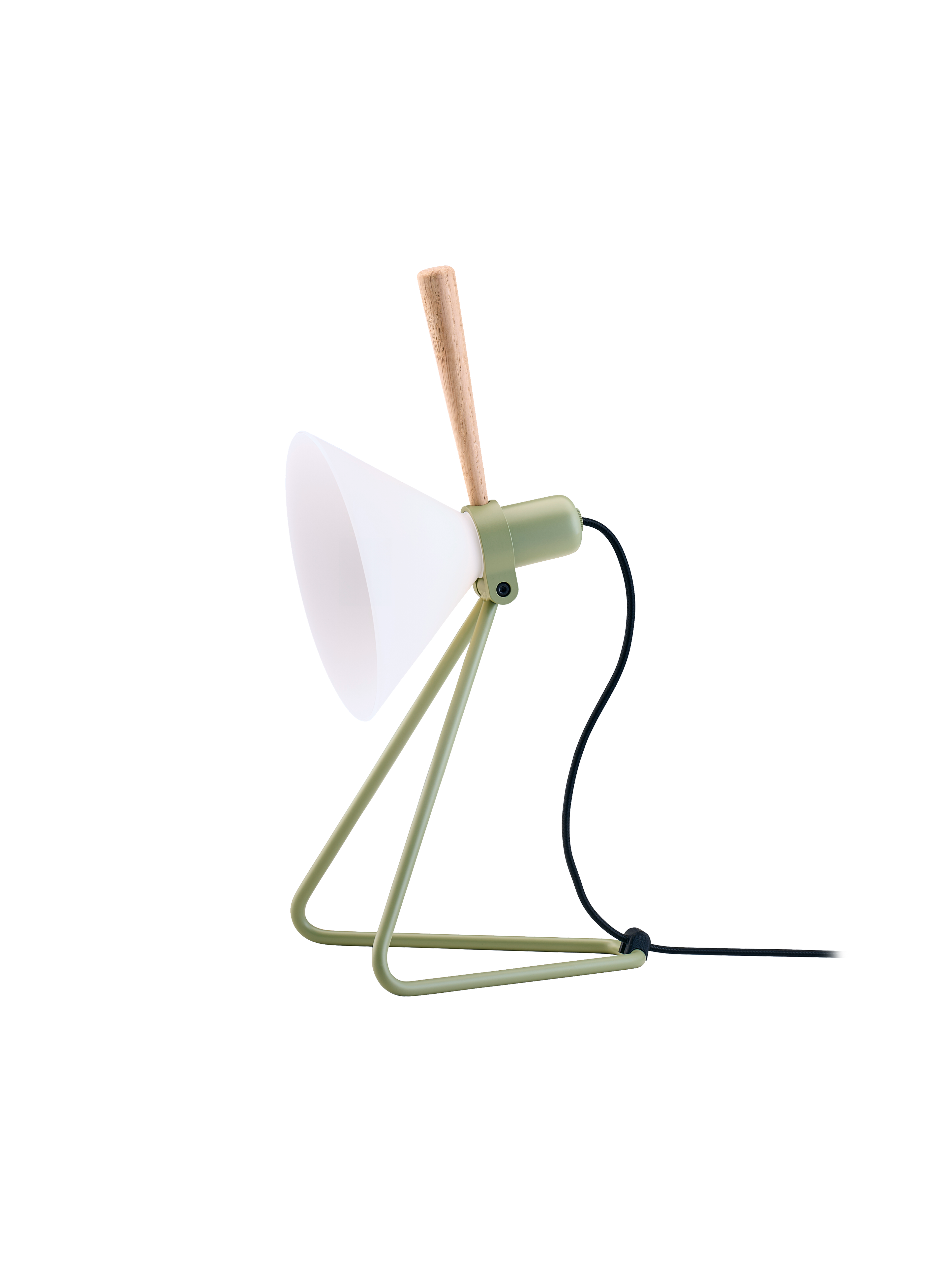 Spot olivengrøn bordlampe billede 4