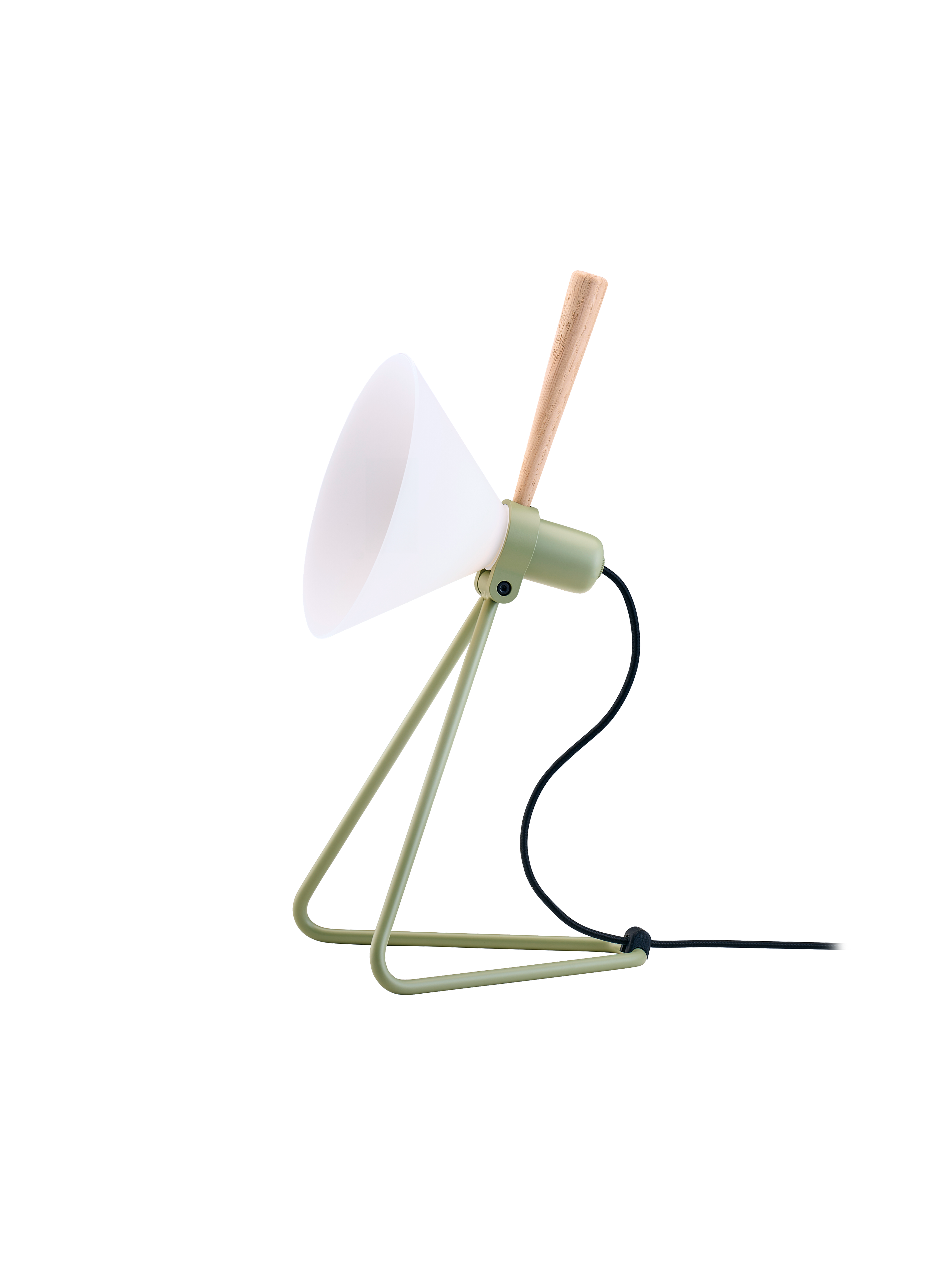 Spot olivengrøn bordlampe billede 1