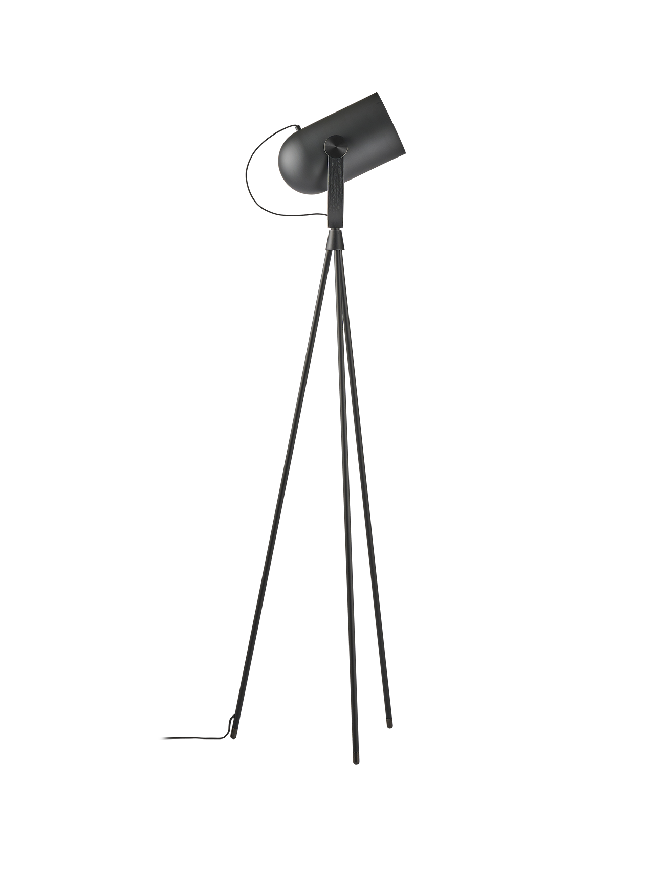 Carronade II sort eg gulvlampe billede 2