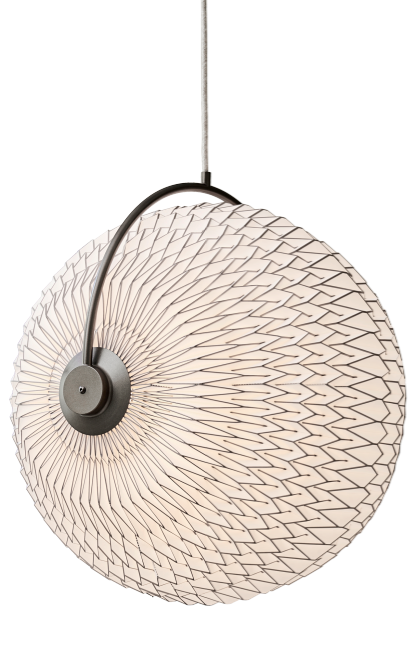 Caleo the Original hvid/bronze pendel billede 1