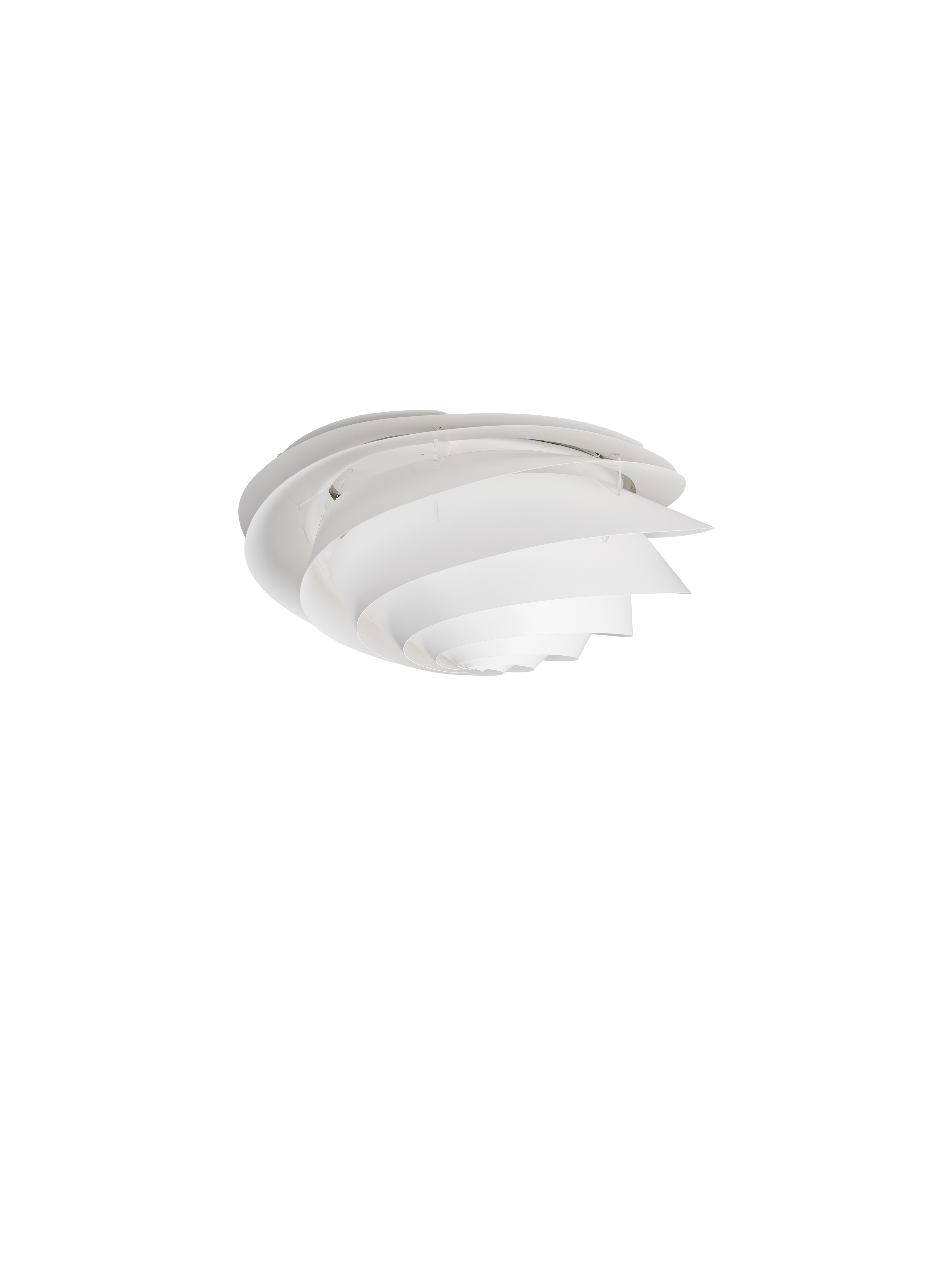 Model 1320 Swirl Ø37 hvid lofts/væglampe billede 1