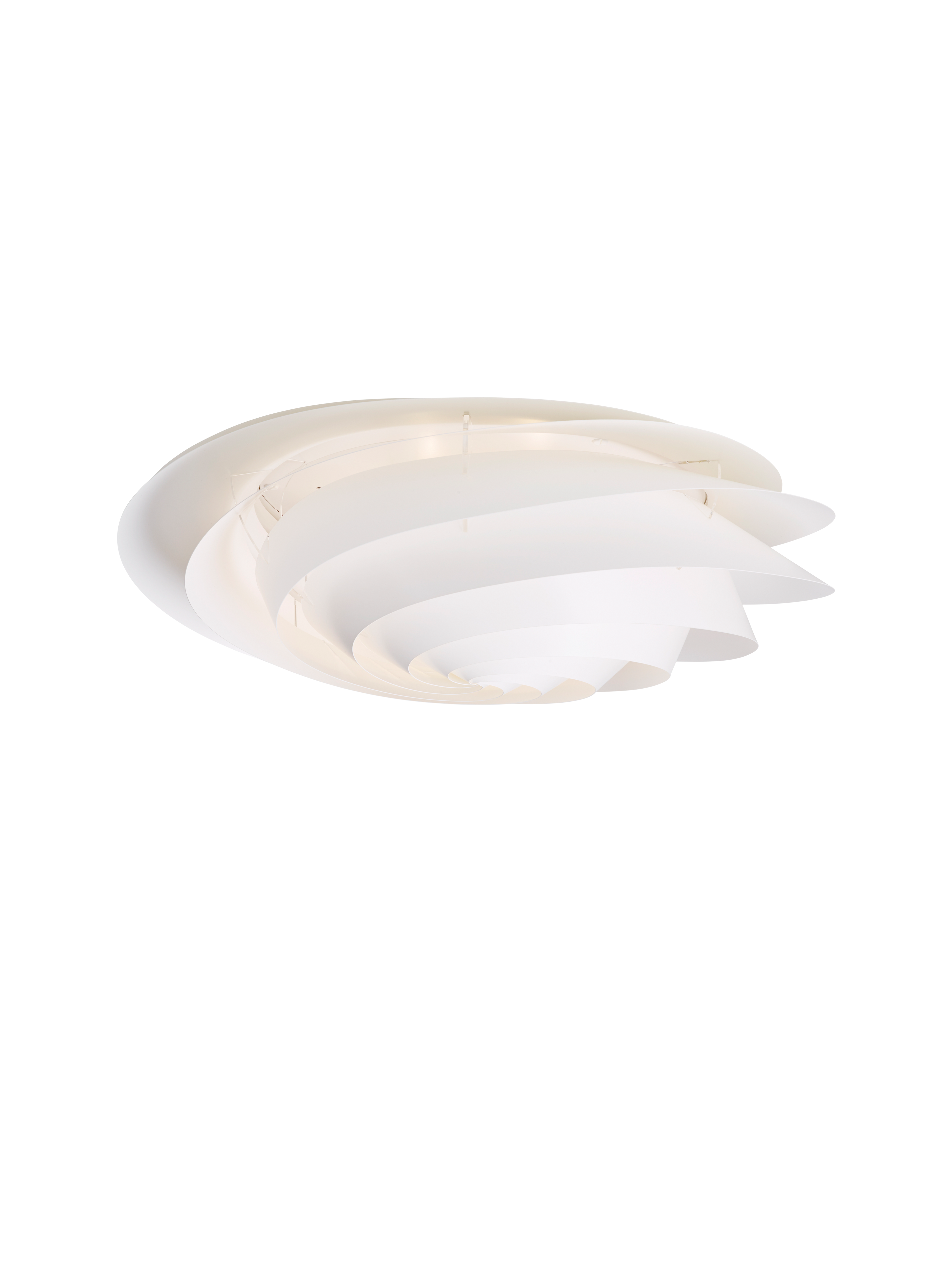 Model 1320 Swirl Ø60 hvid lofts/væglampe billede 2