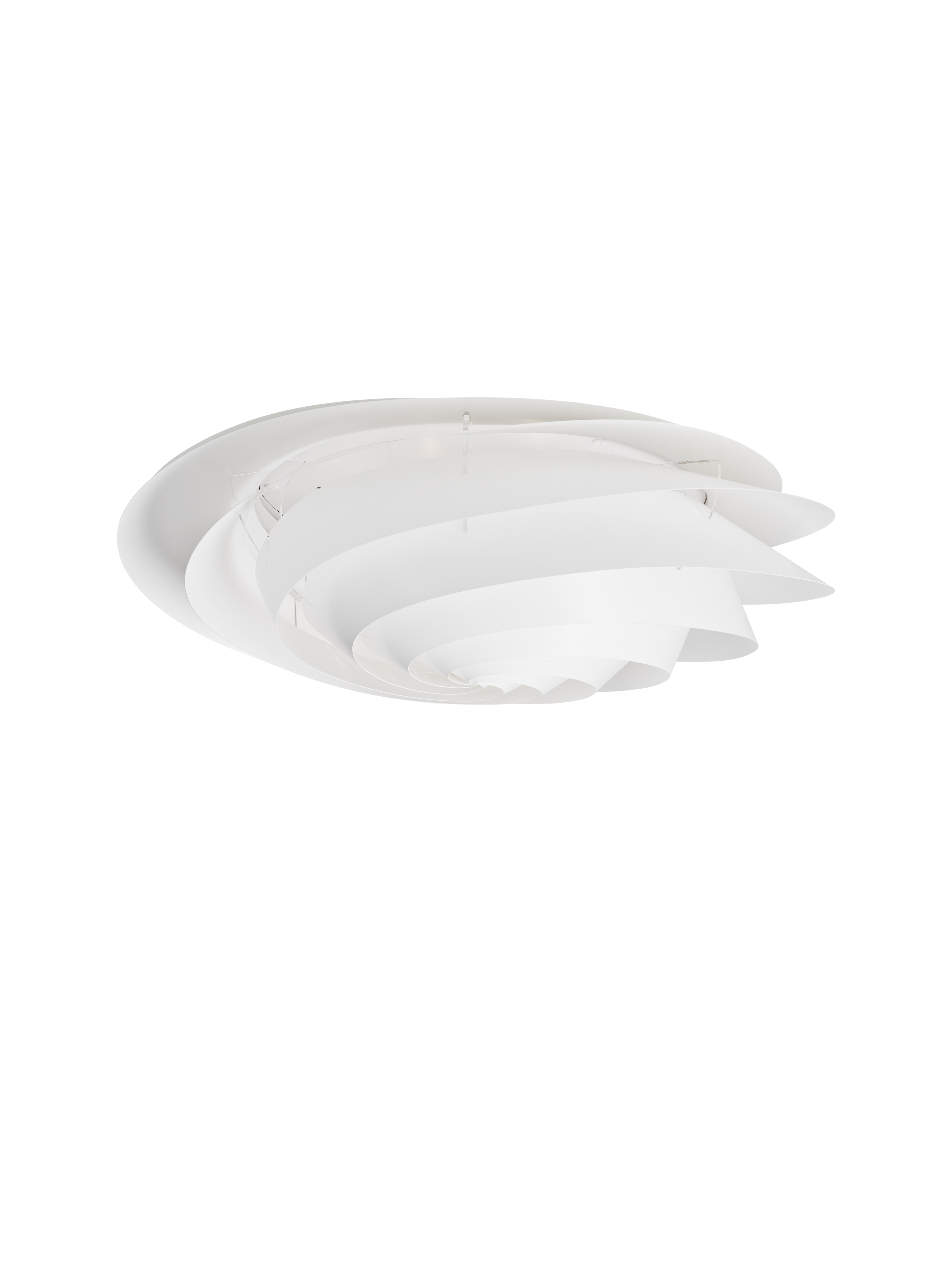 Model 1320 Swirl Ø80 hvid lofts/væglampe billede 1