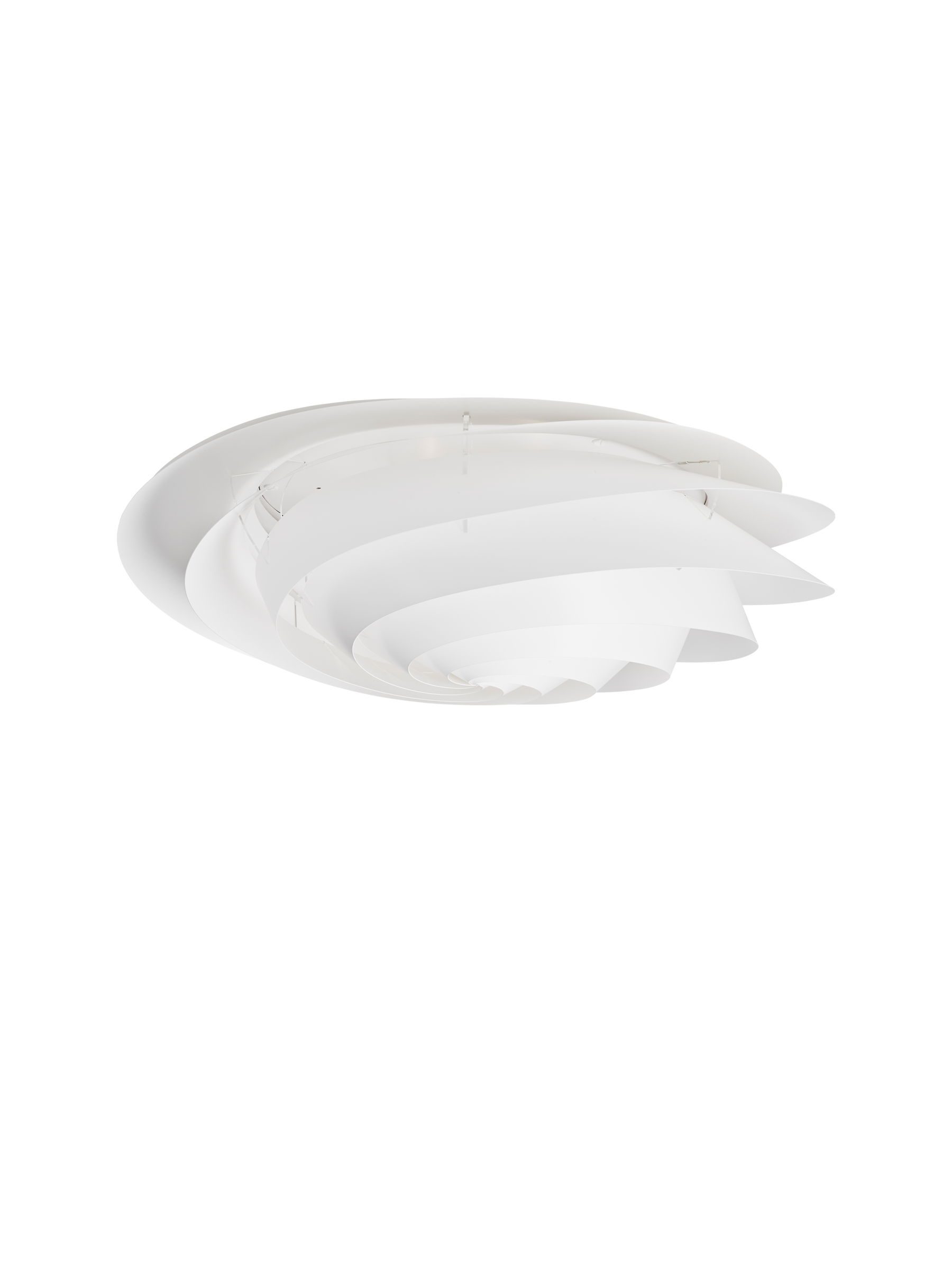 Model 1320 Swirl Ø80 hvid lofts/væglampe billede 4