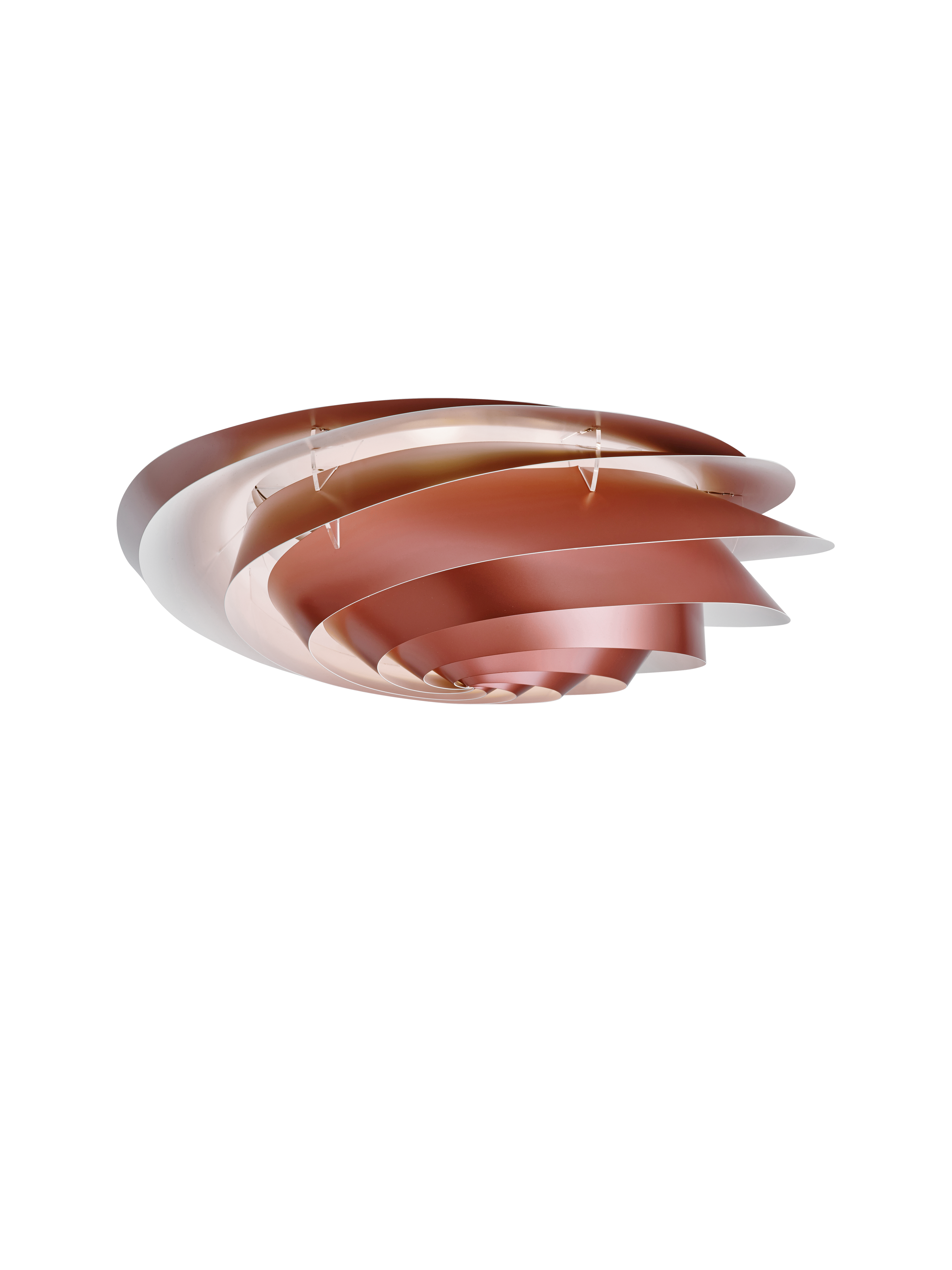 Model 1320 Swirl Ø60 kobber lofts/væglampe billede 2