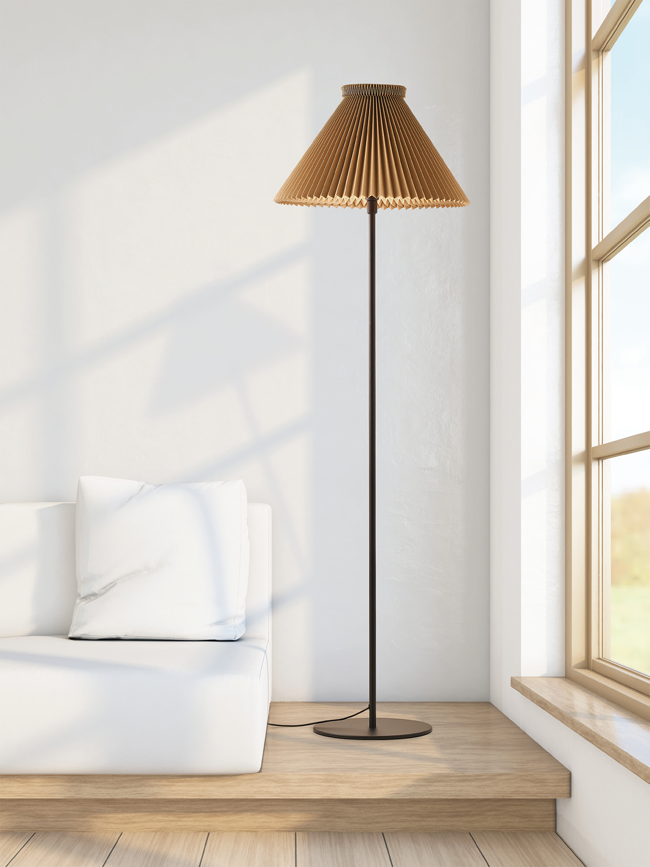 Le Klint 334H Gulvlampe Black/Dijon billede 3