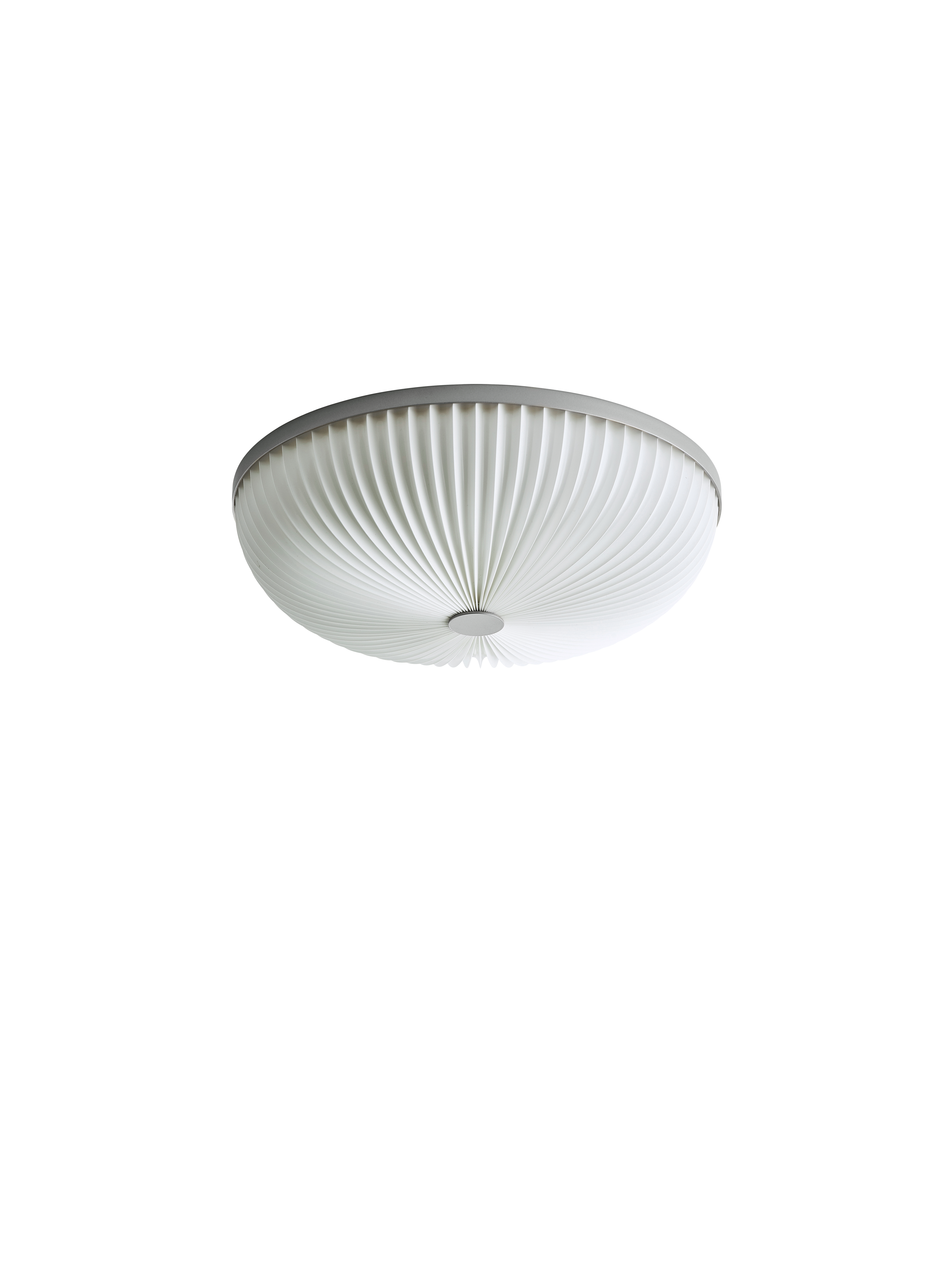Lamella sølv/hvid loftslampe billede 2