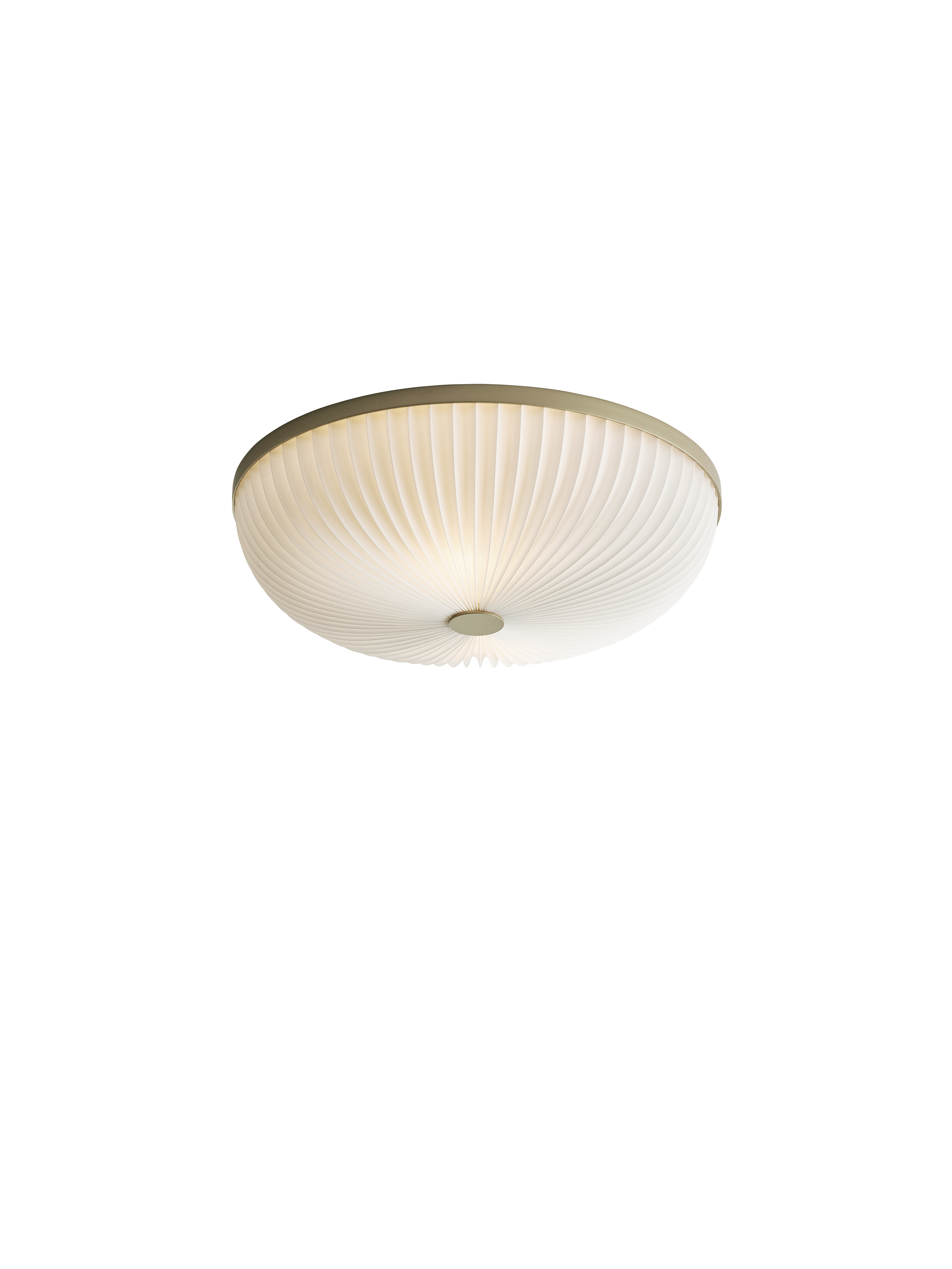 Lamella guld/hvid loftslampe billede 1