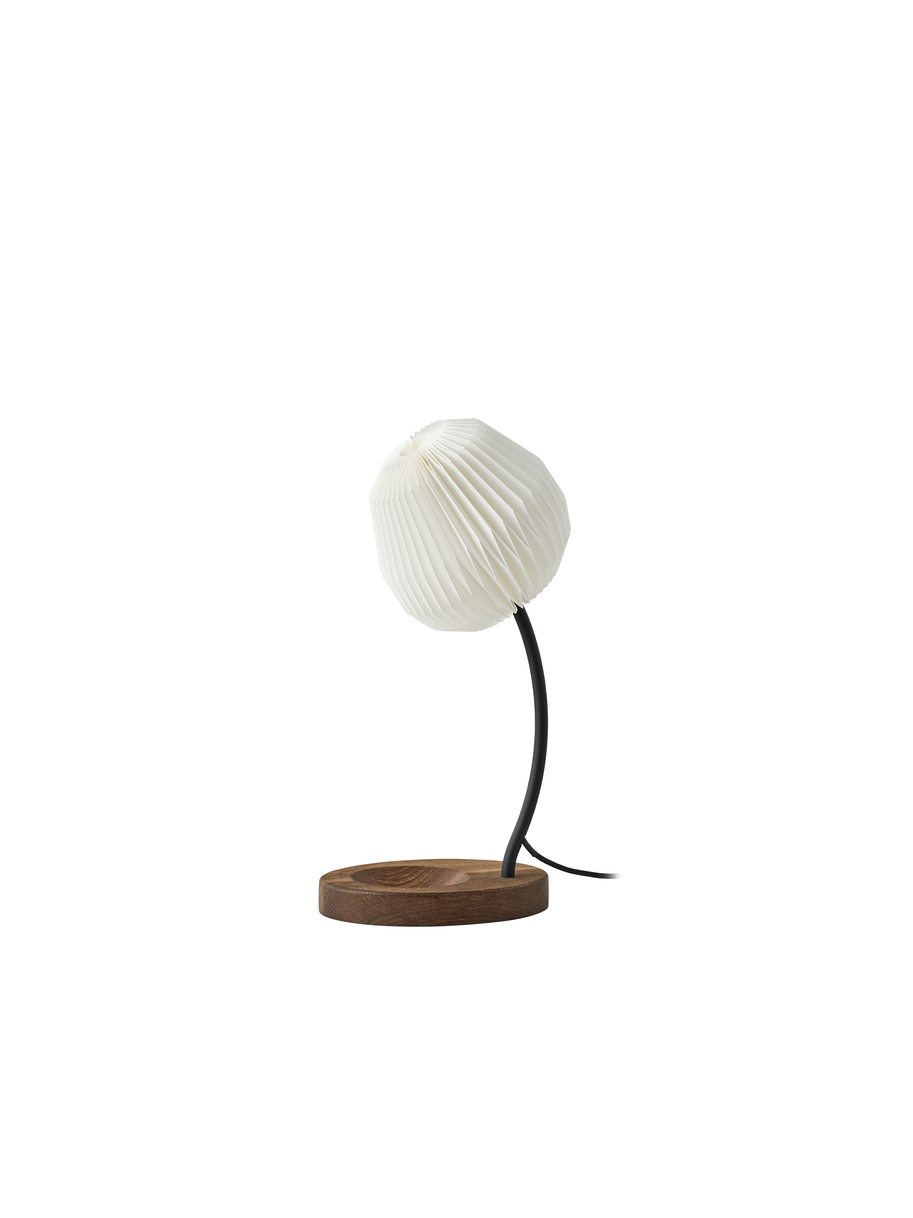 Le Klint 330 Bouquet Bordlampe Smoked Oak Black m. papir billede 1