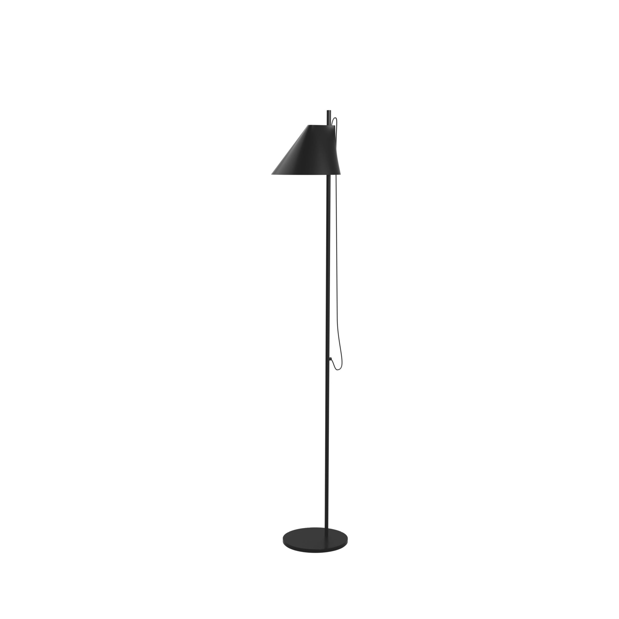 Yuh Gulvlampe LED 2700K Sort billede 1