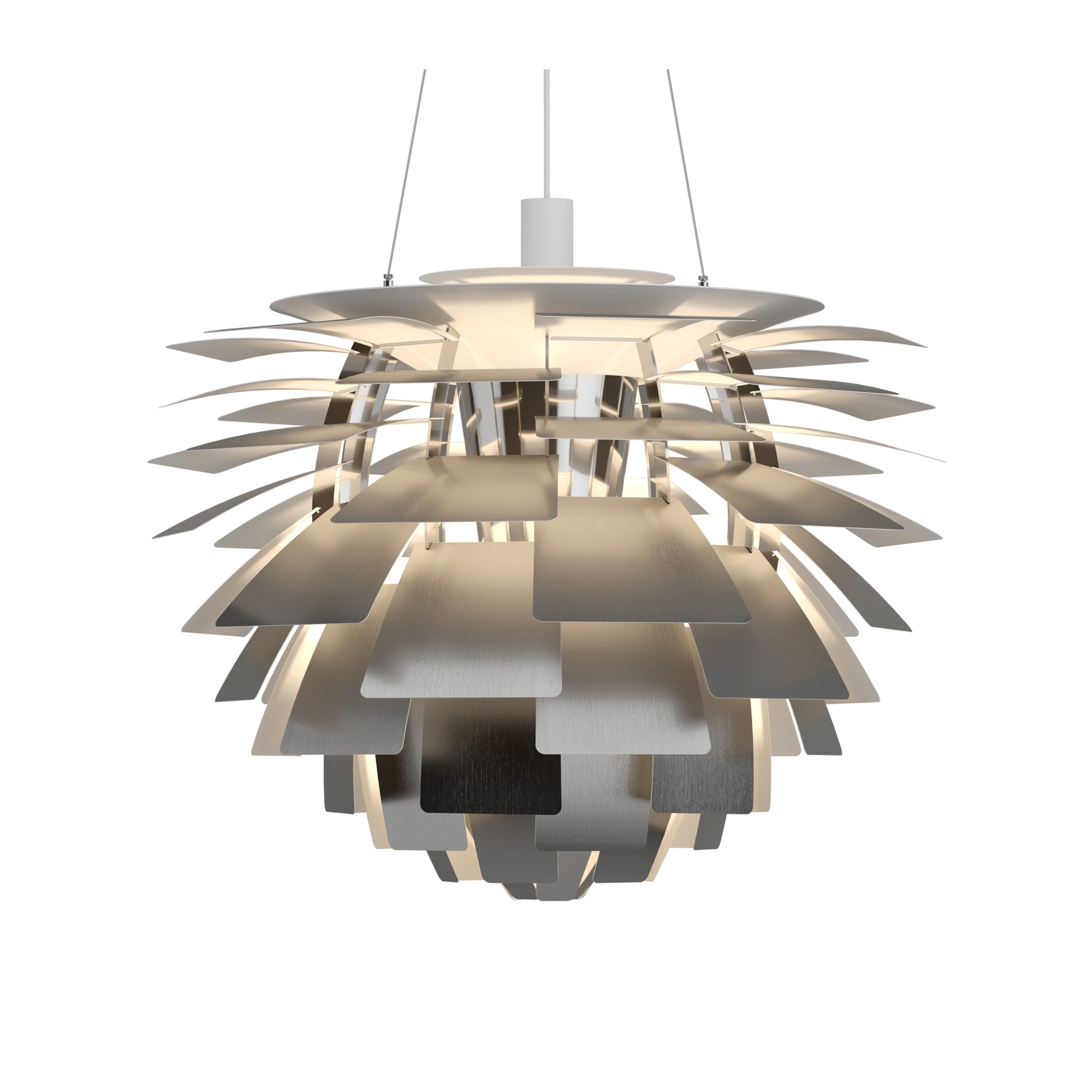 PH Artichoke Ø 720 Pendel LED 2700K Rustfrit stål billede 1