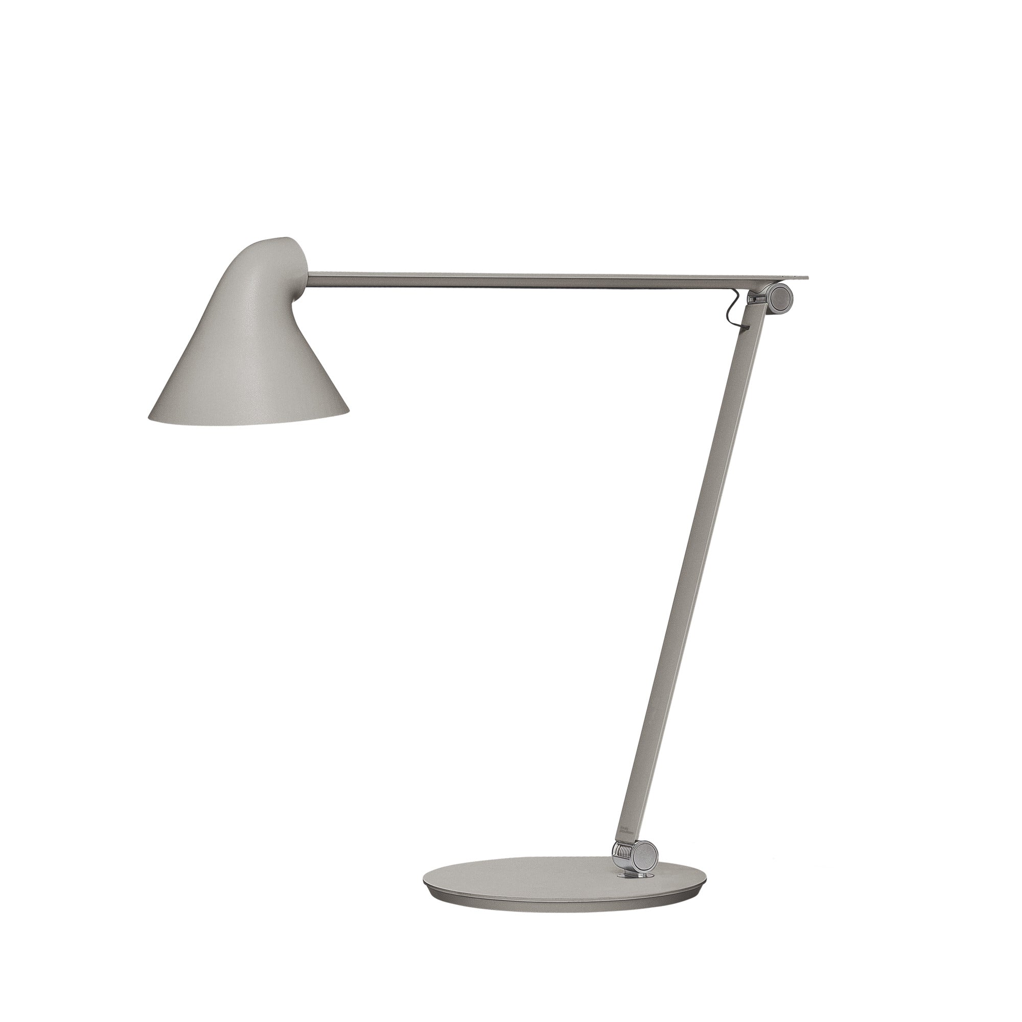 NJP Bordlampe LED 2700K Lys alu grå billede 1