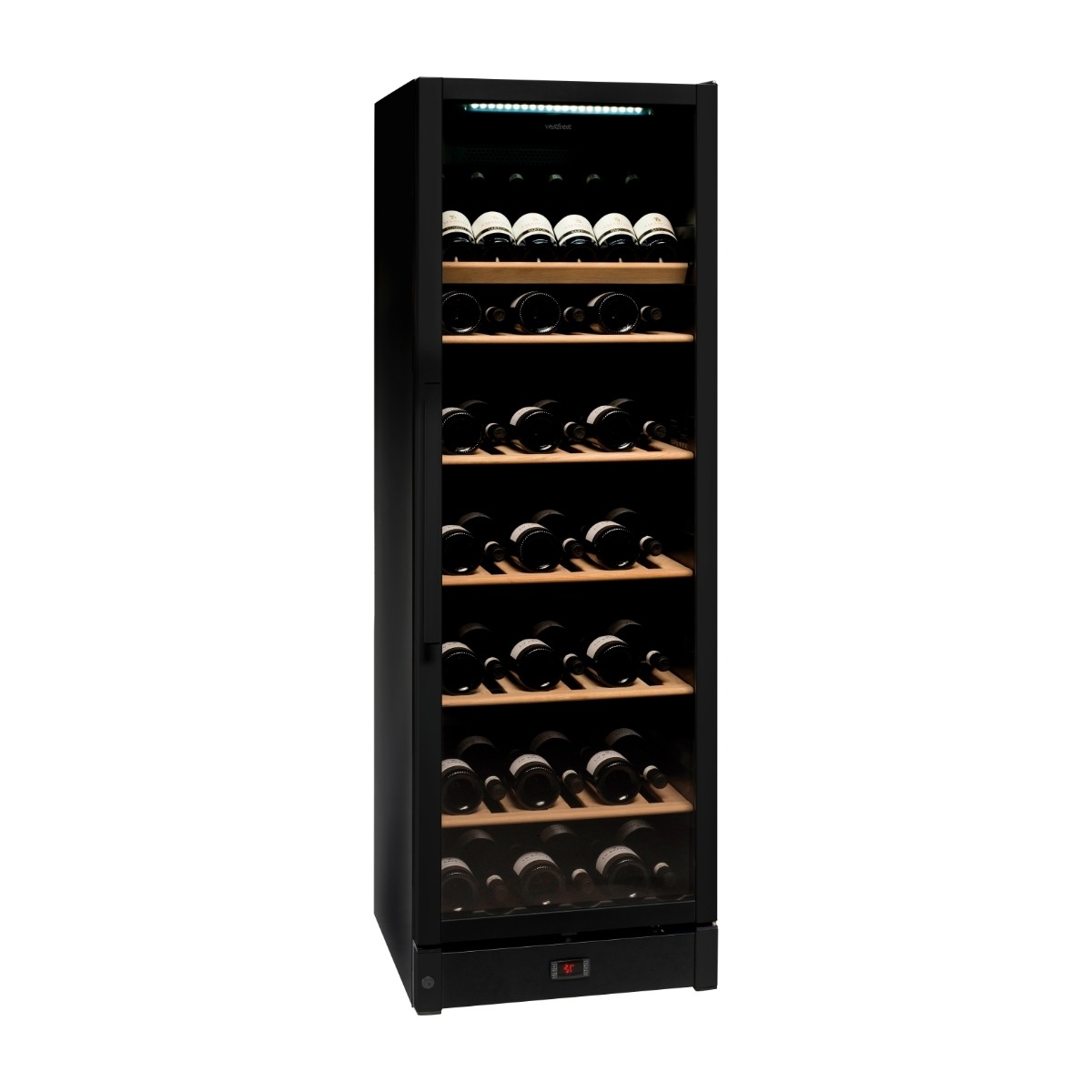 Vestfrost Fz 375 W, black Edition vinskab billede 1