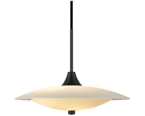 Baroni Ø40 Pendel - Opal/Sort billede 2